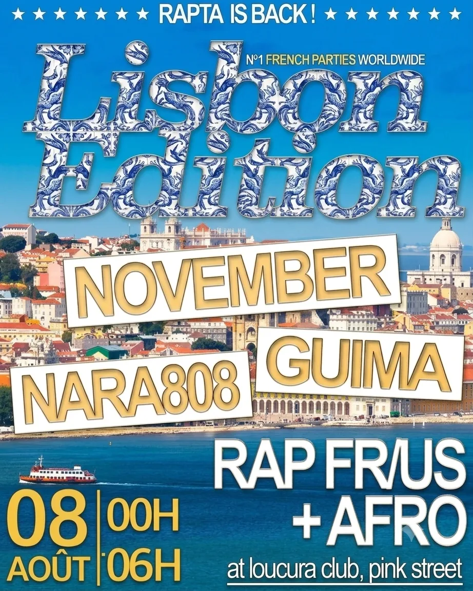 Rapta - French Party 08.08 - Lisbon Édition