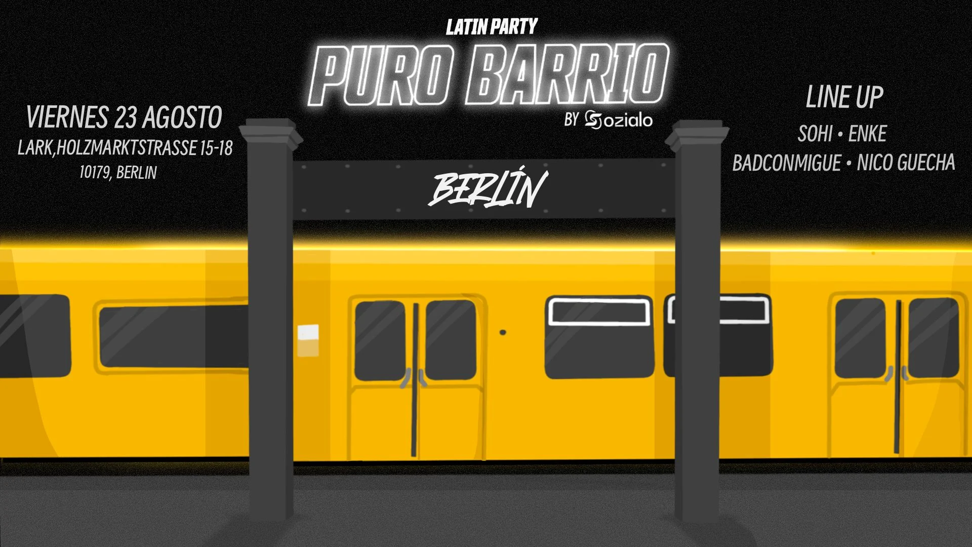 Latin Party: Puro Barrio By Sozialo! #3