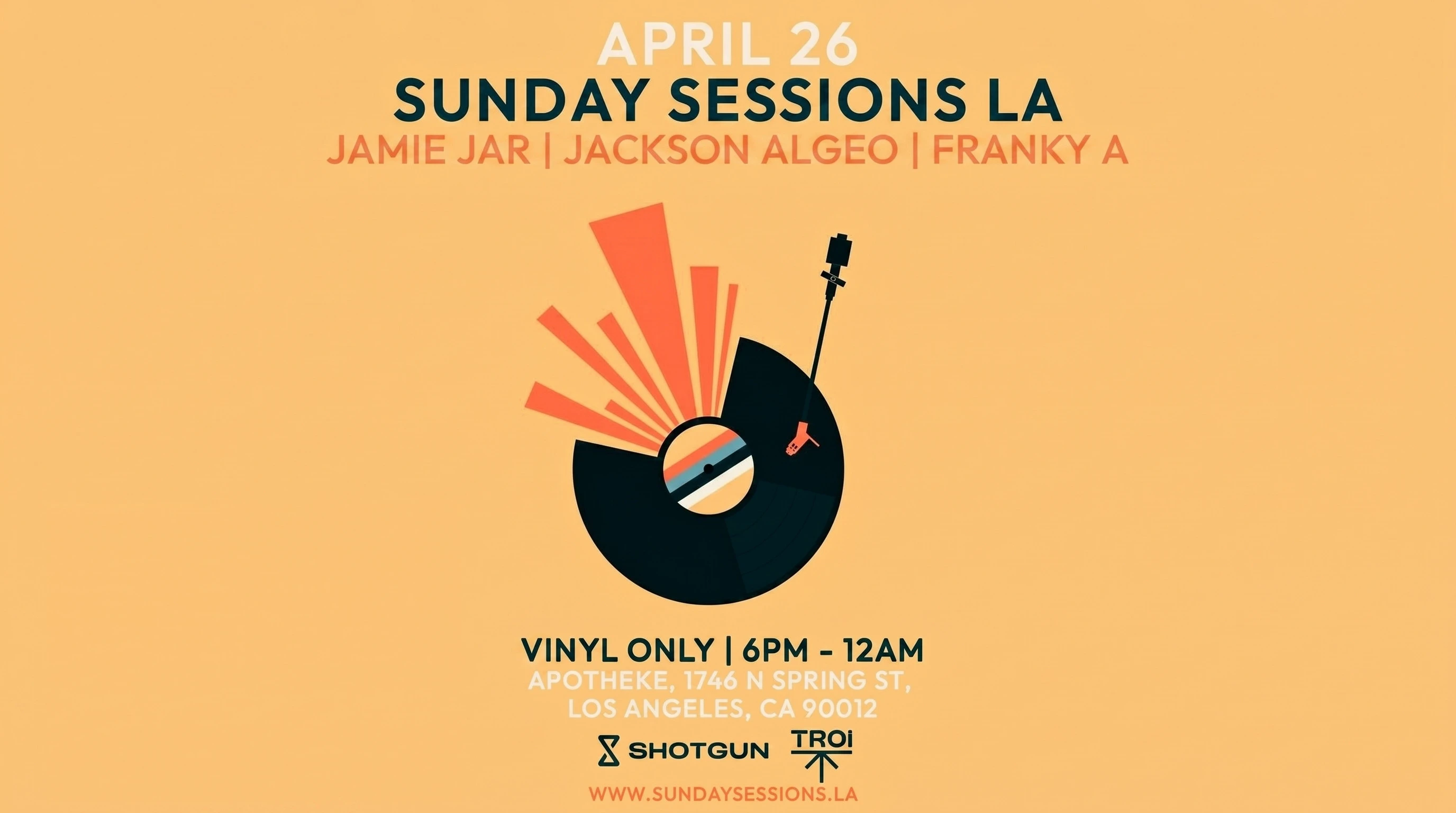 Sunday Sessions La (Vinyl Only) Open Air