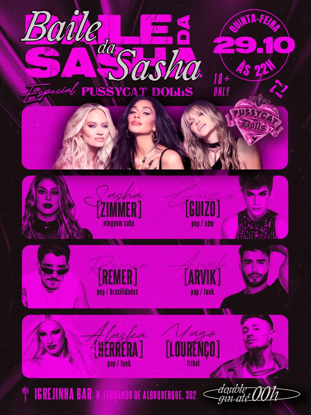 Baile Da Sasha: Pcd