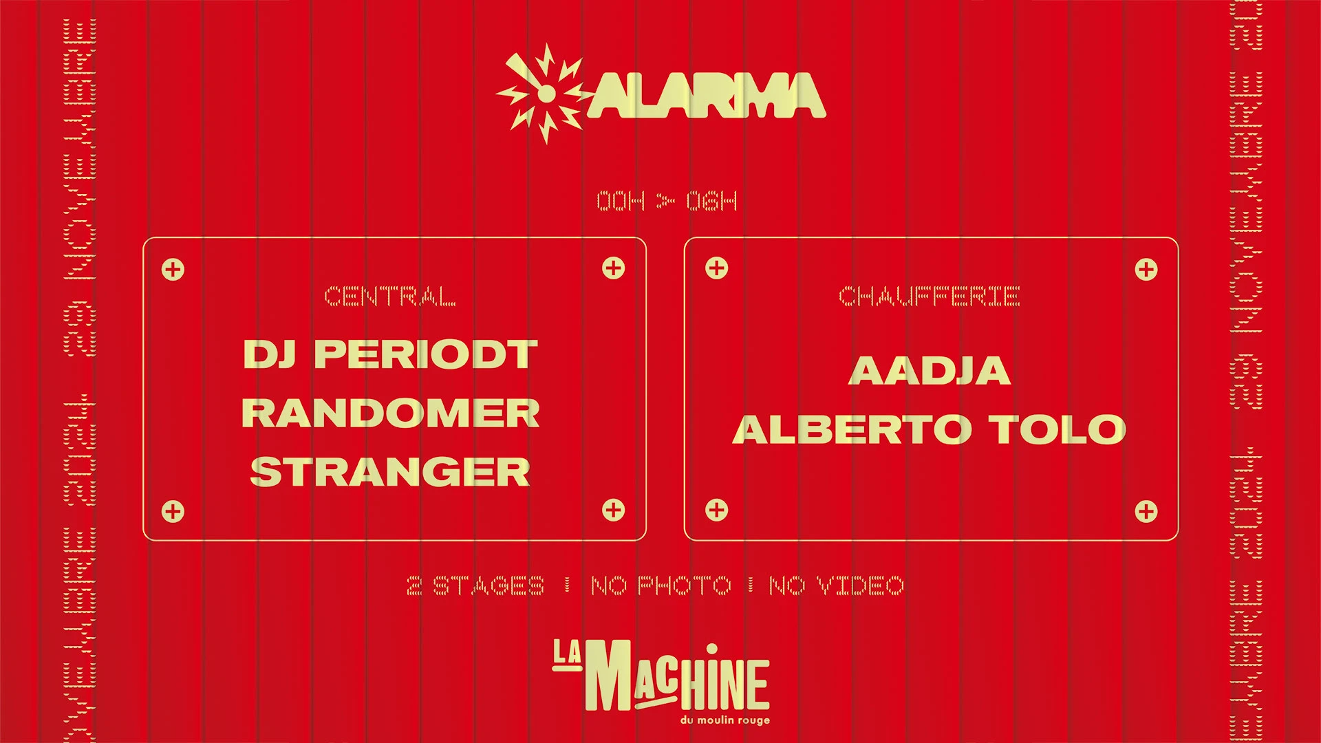Alarma W/ Randomer, Stranger, Aadja...