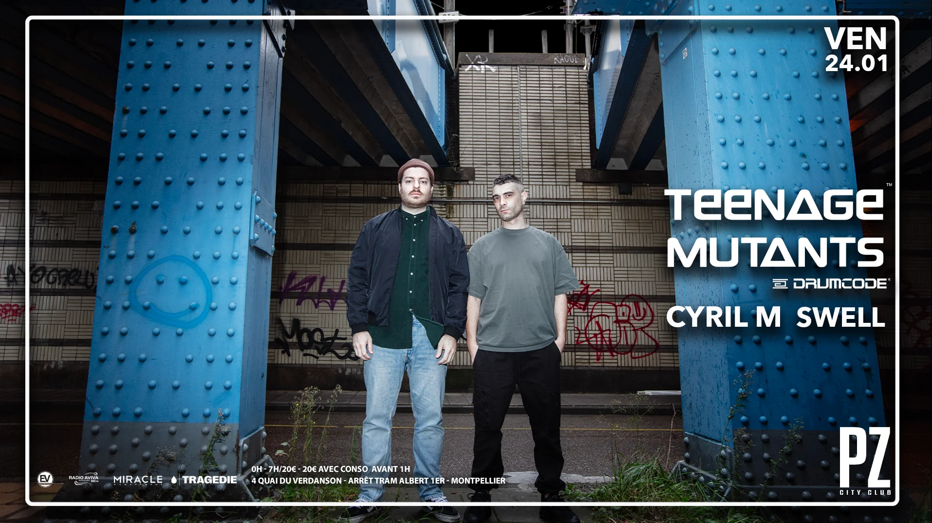 Teenage Mutants X Pz City Club