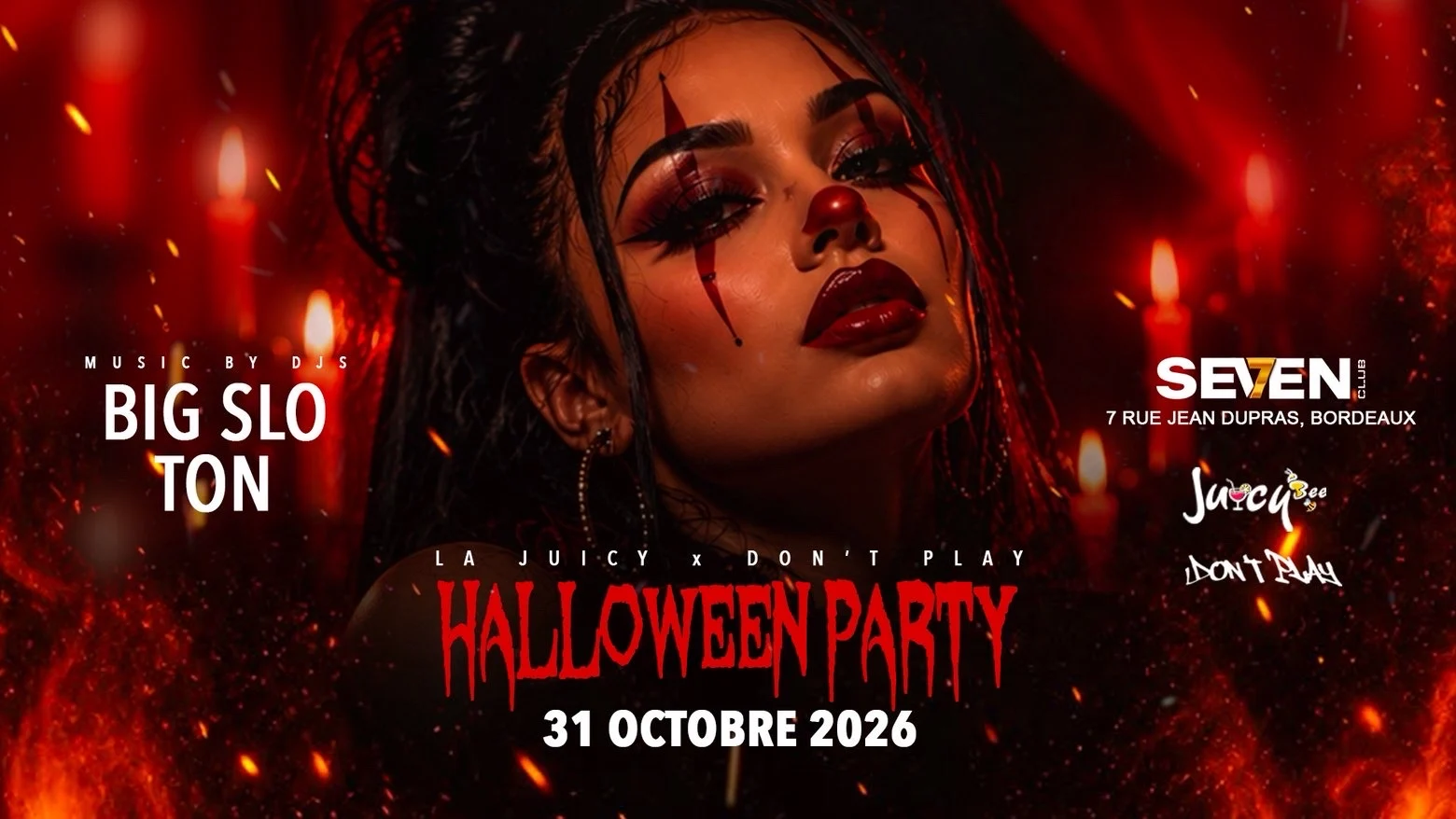 Don’T Play X La Juicy Bee | 31/10 | Halloween Seven Club