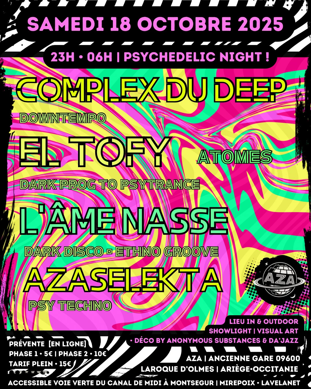 Psychedelic Night ! Downtempo To Psytrance