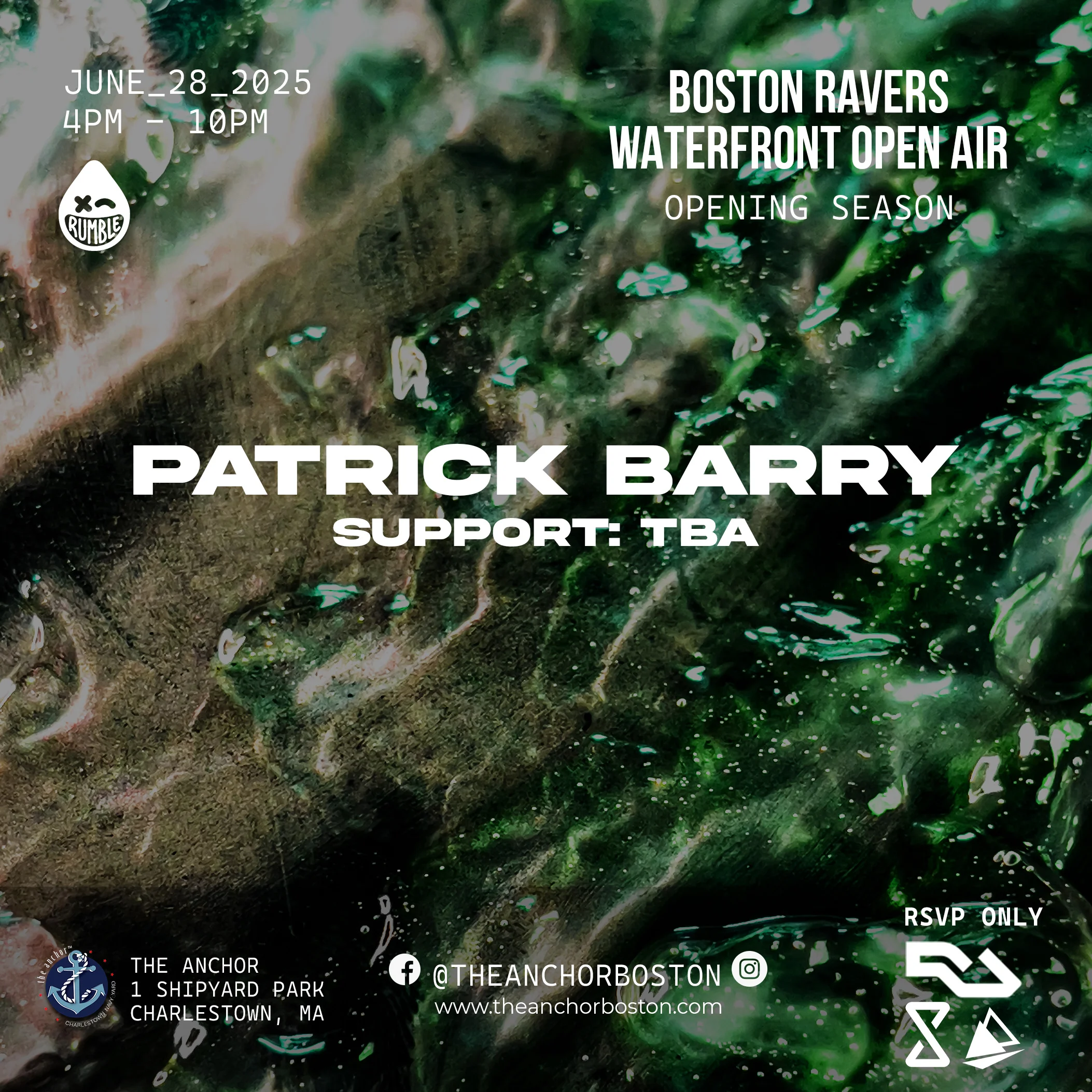 Boston Ravers Present: Patrick Barry (Opening Season)