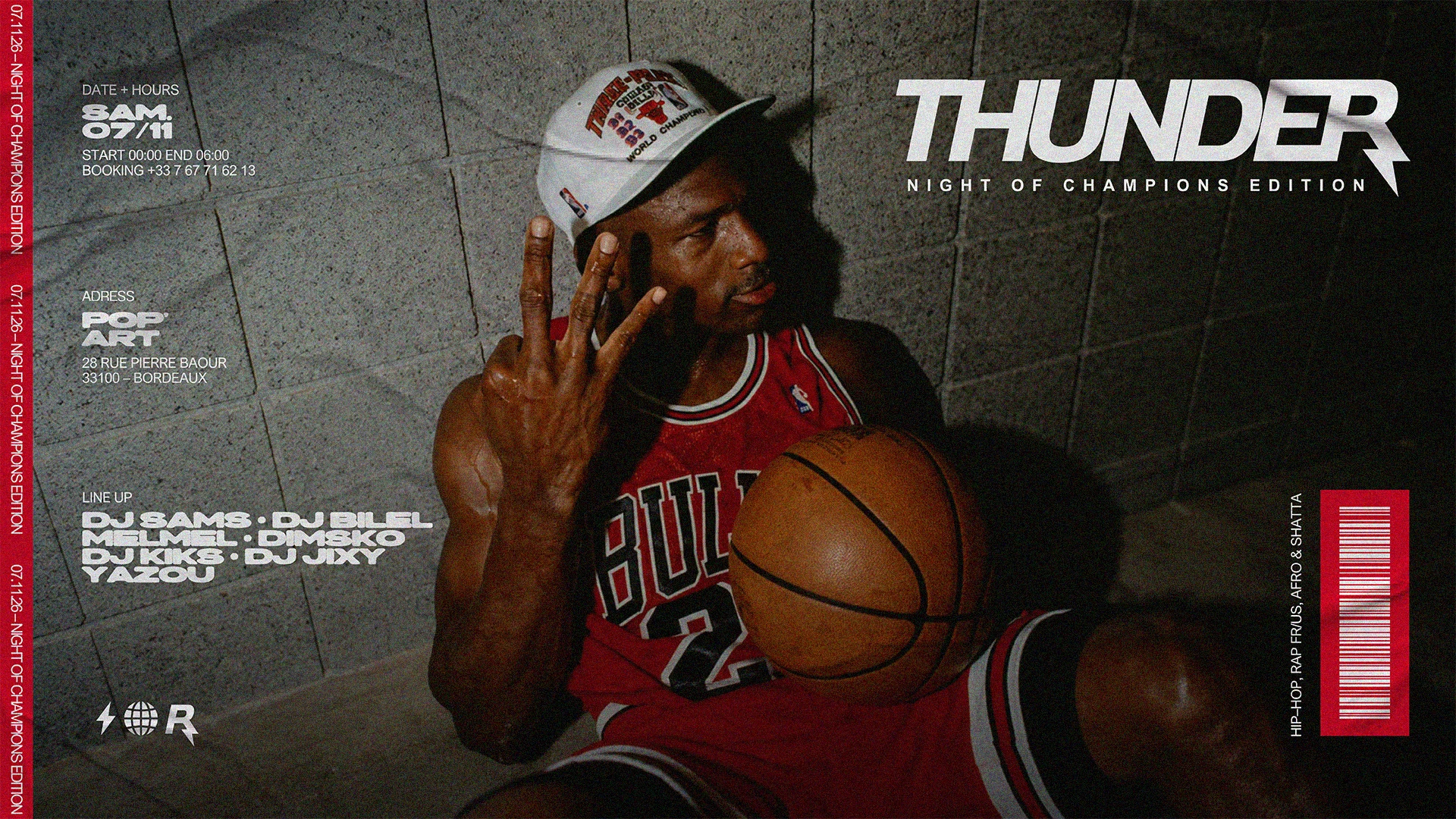 Thunder | 07/11 | Pop’Art The Night Of Champions