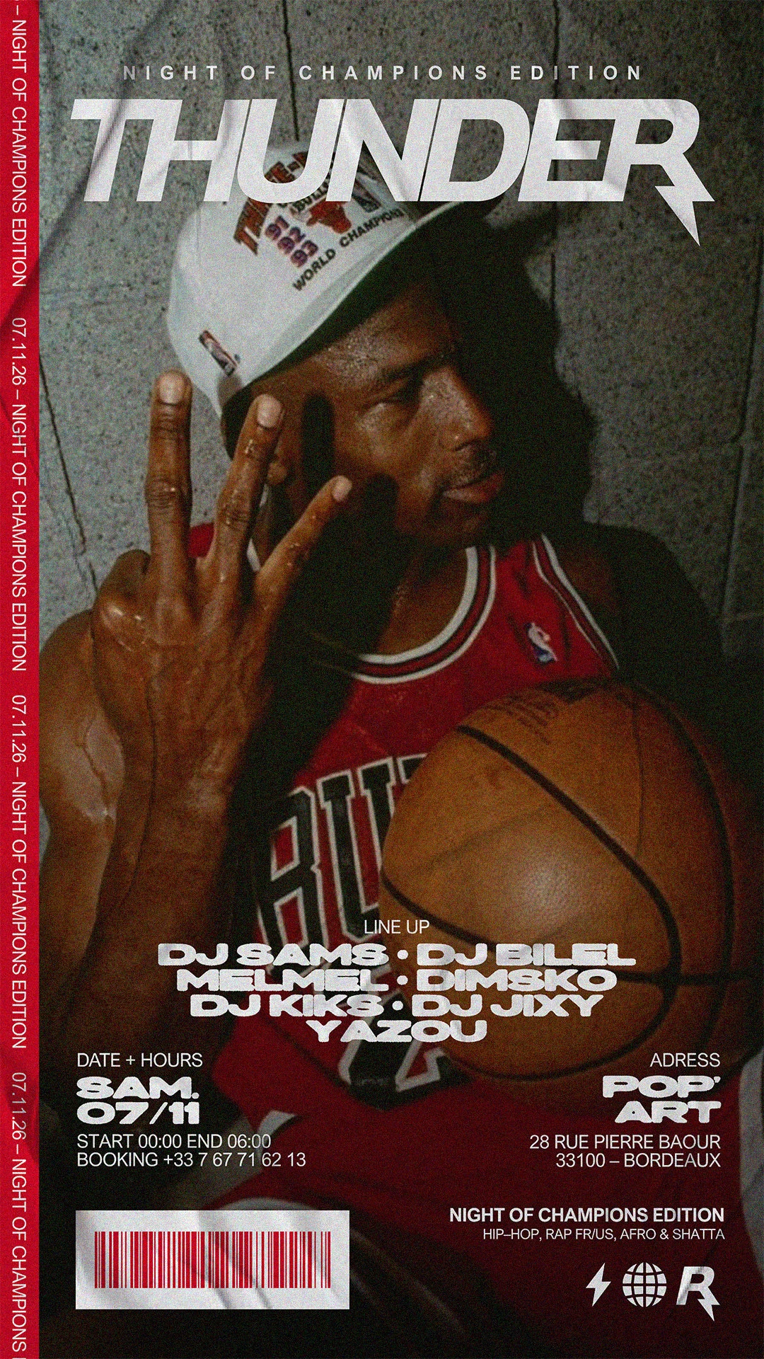 Thunder | 07/11 | Pop’Art The Night Of Champions