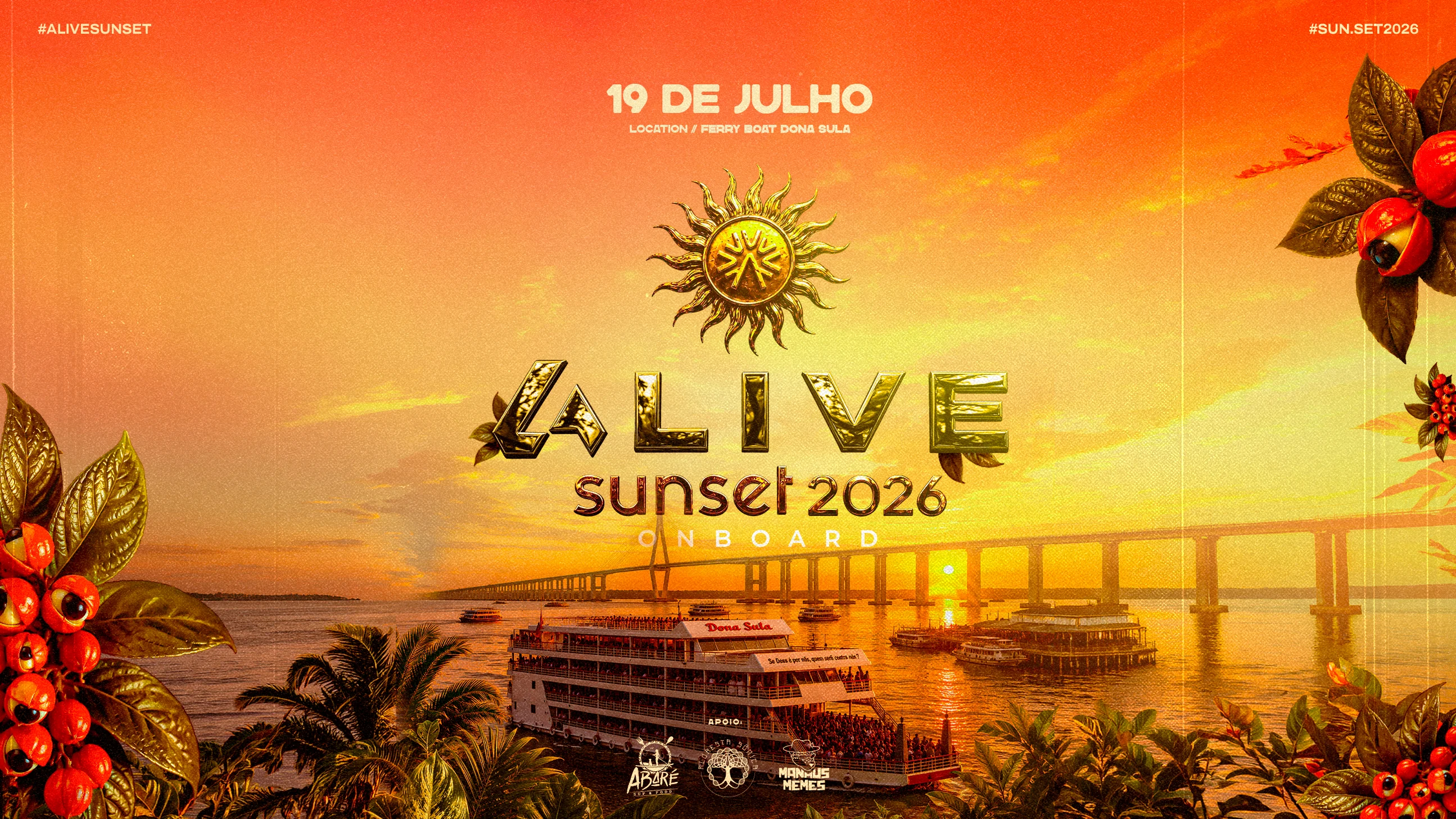 Alive Sunset On Board