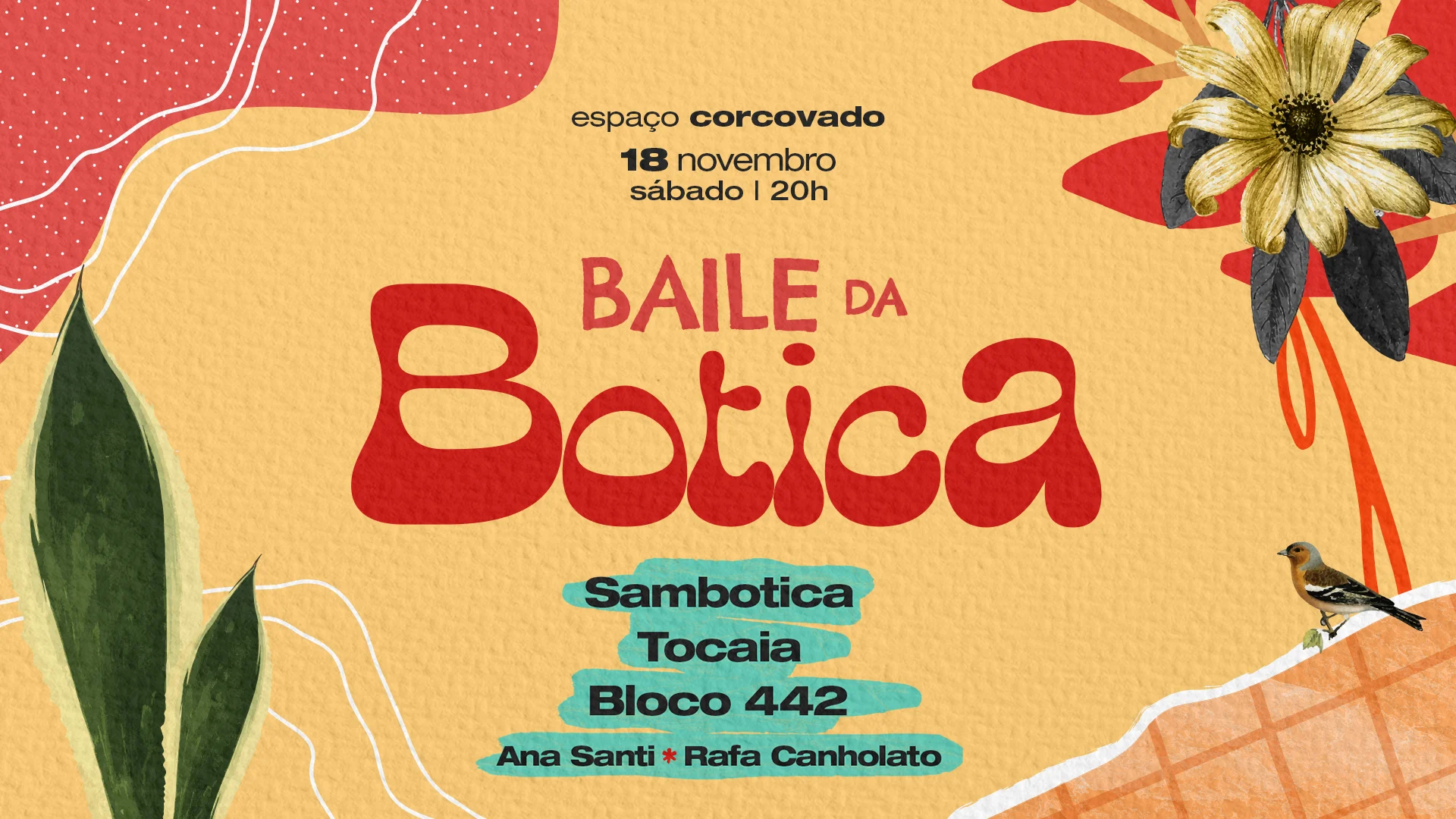 Baile Da Botica: Sambotica, 442, Tocaia, Ana Santi E Rafa