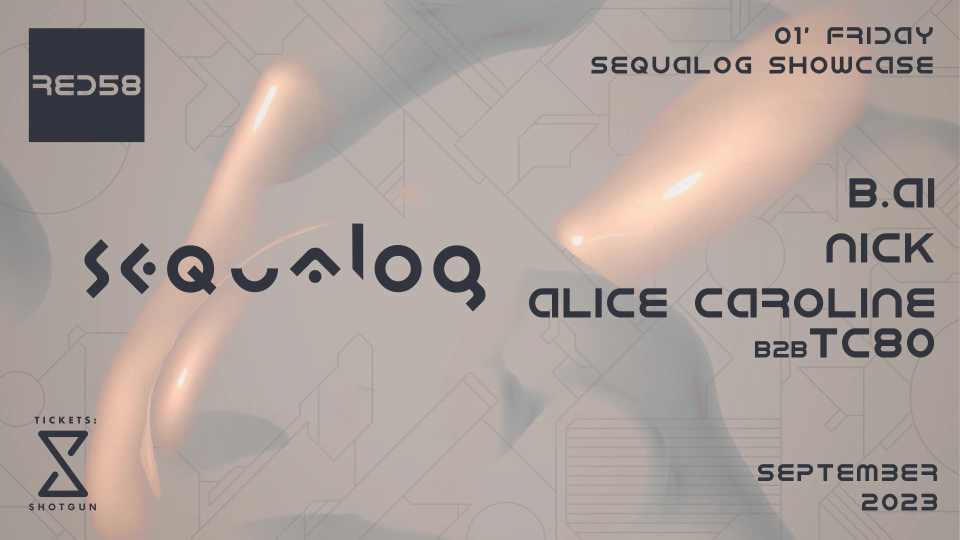 Sequalog Showcase W/ B.Ai, Nick & Alice Caroline B2b Tc80