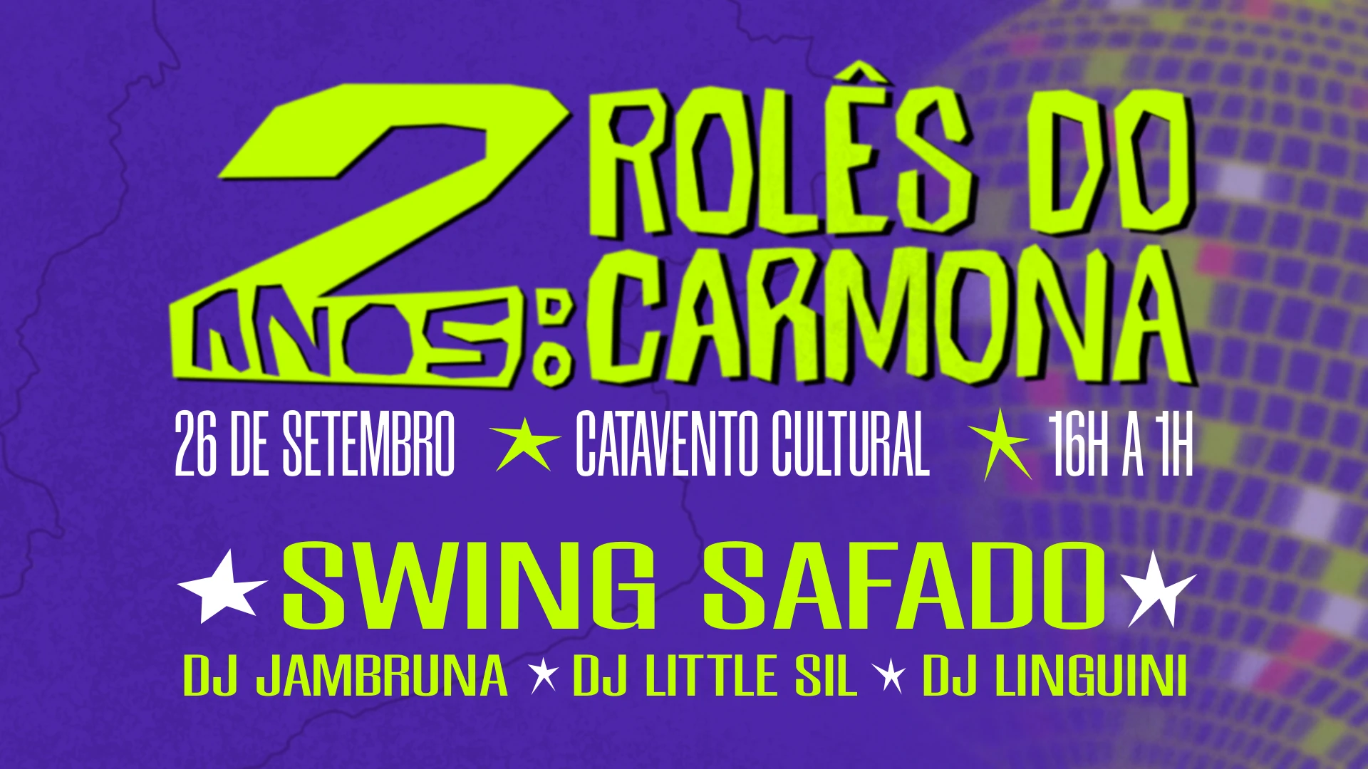 2 Anos Do Rolês Do Carmona