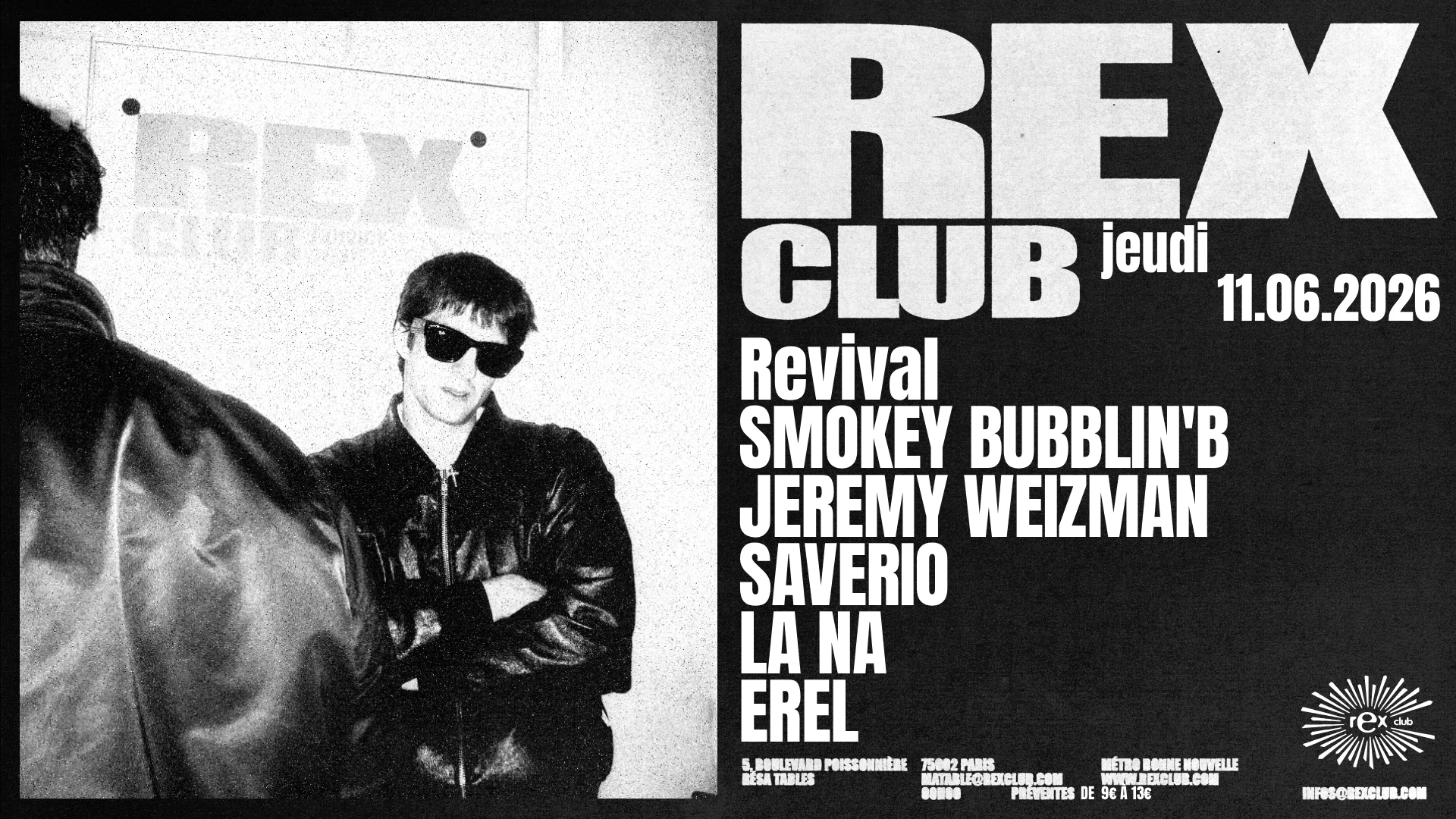 Revival: Smokey Bubblin B’, Jérémy Weizman, Saverio & More