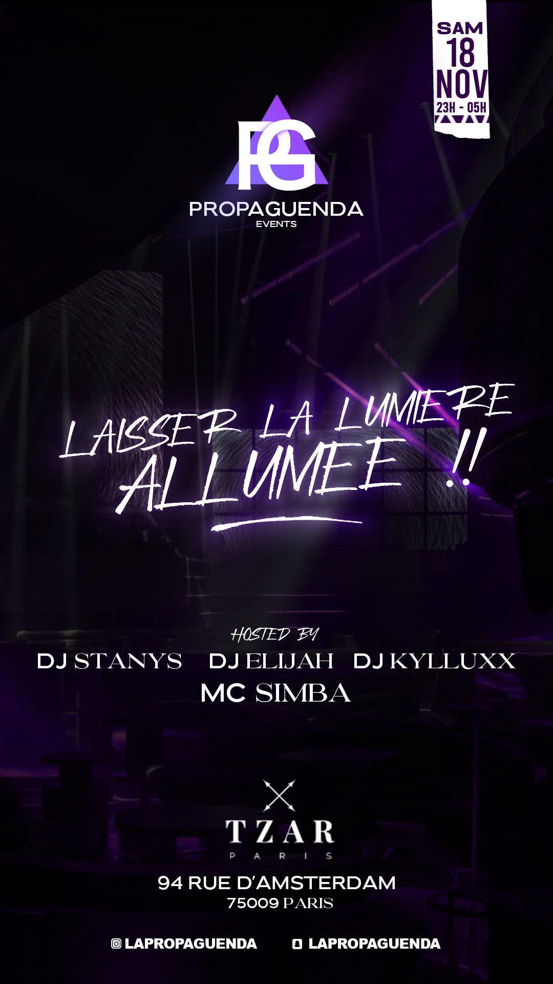 Laisser La Lumière Allumée