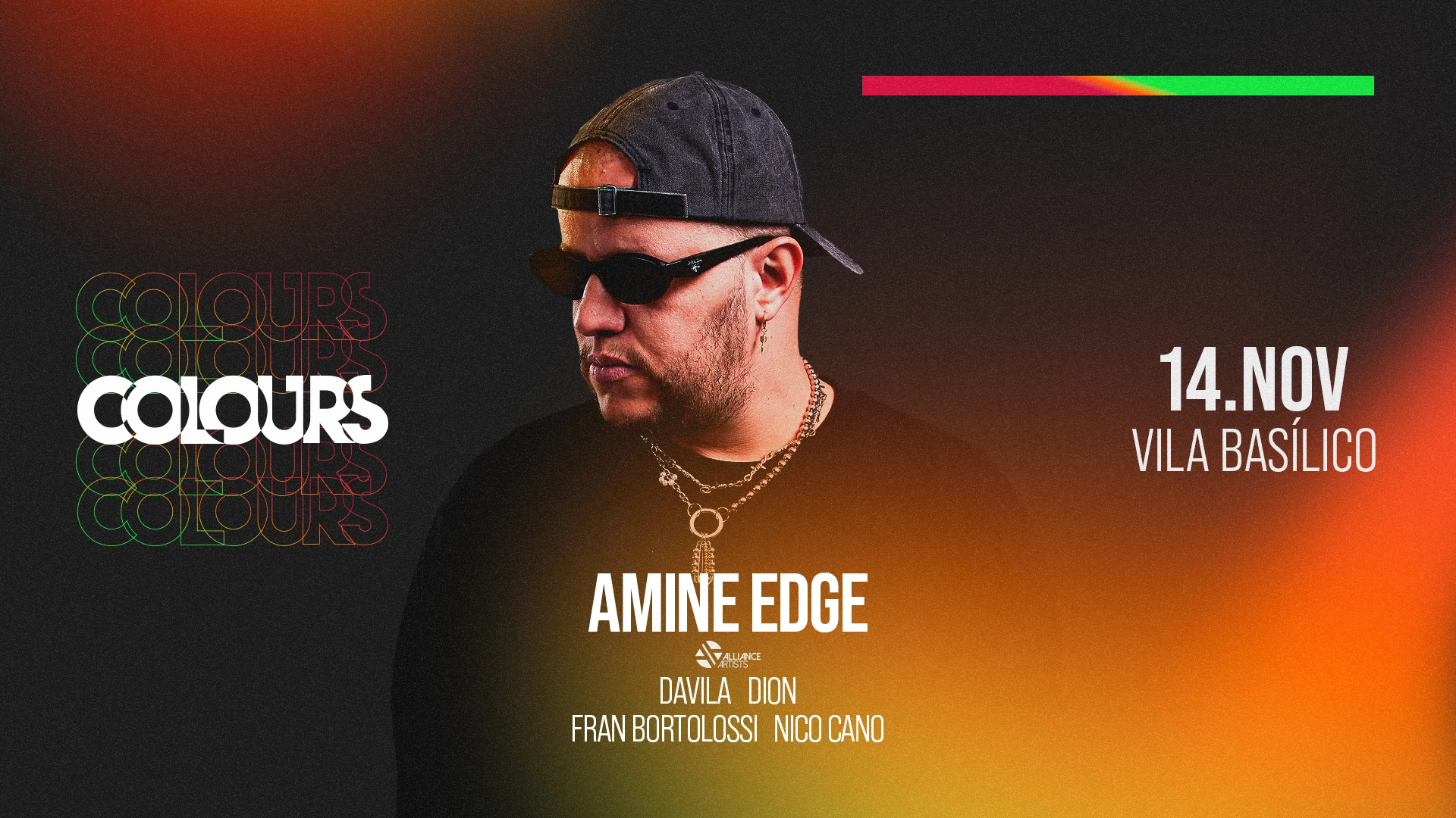 Colours W/ Amine Edge @ Vila Basílico