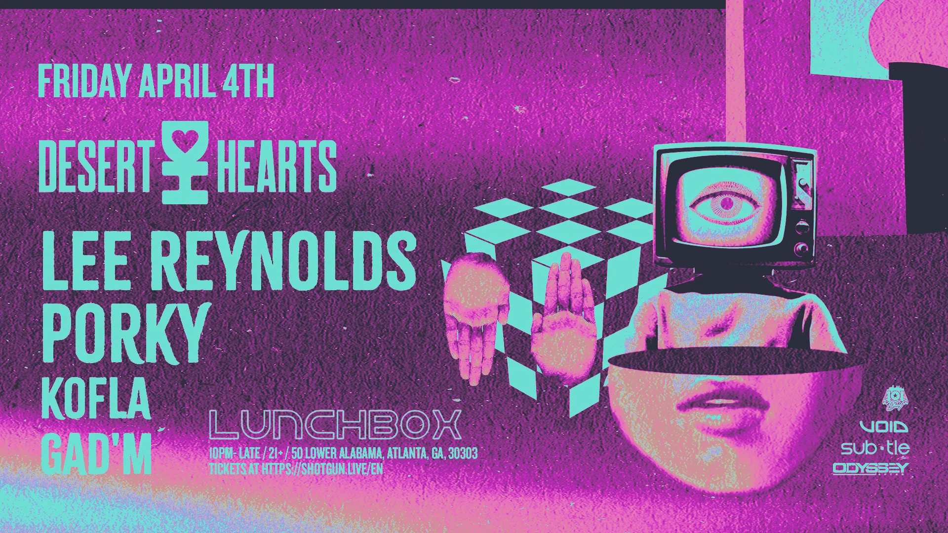Desert Hearts W/ Lee Reynolds, Porky, Kofla And Gad’M