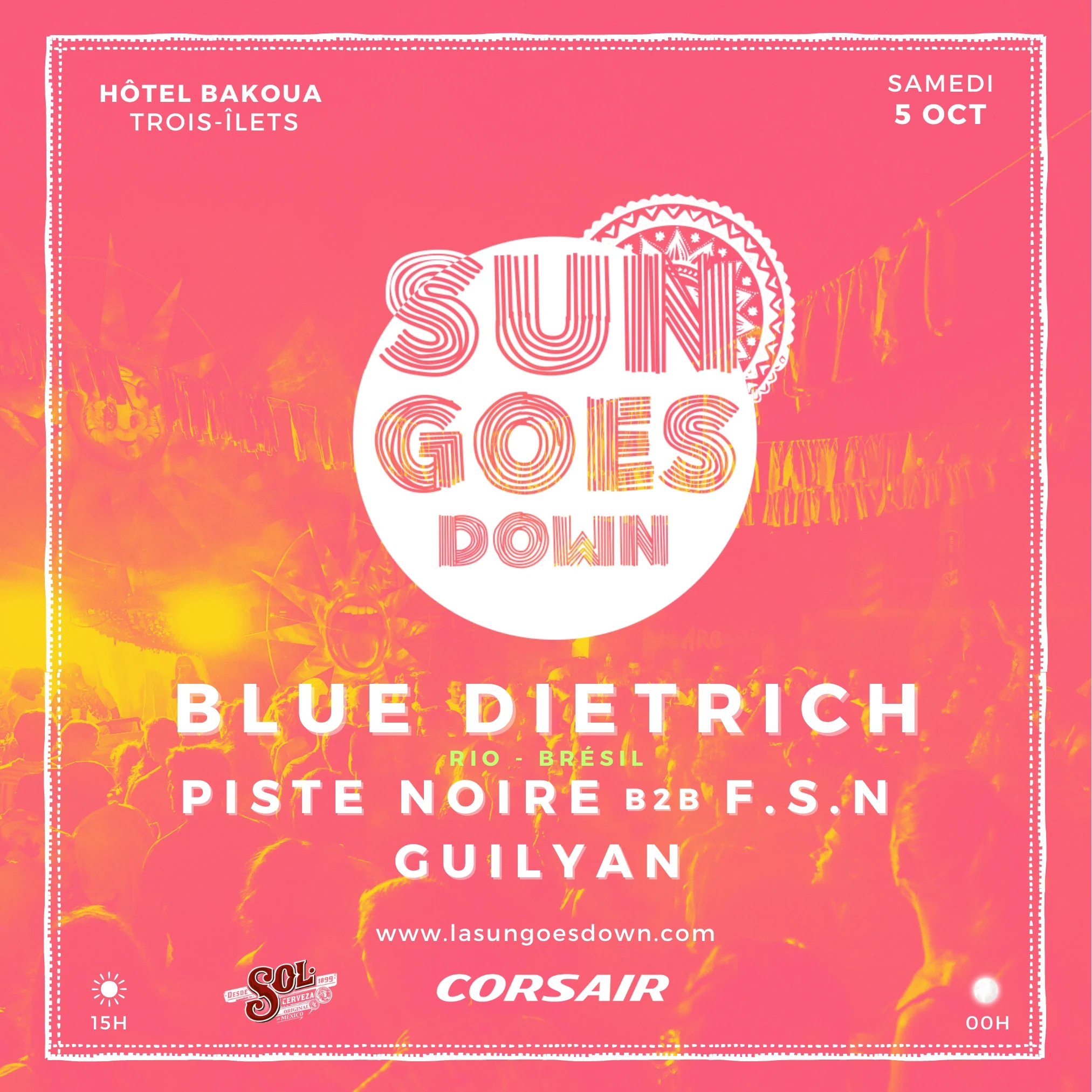 La Sun Goes Down: Blue Dietrich/ Piste Noire/ F.S.N/Guilyan