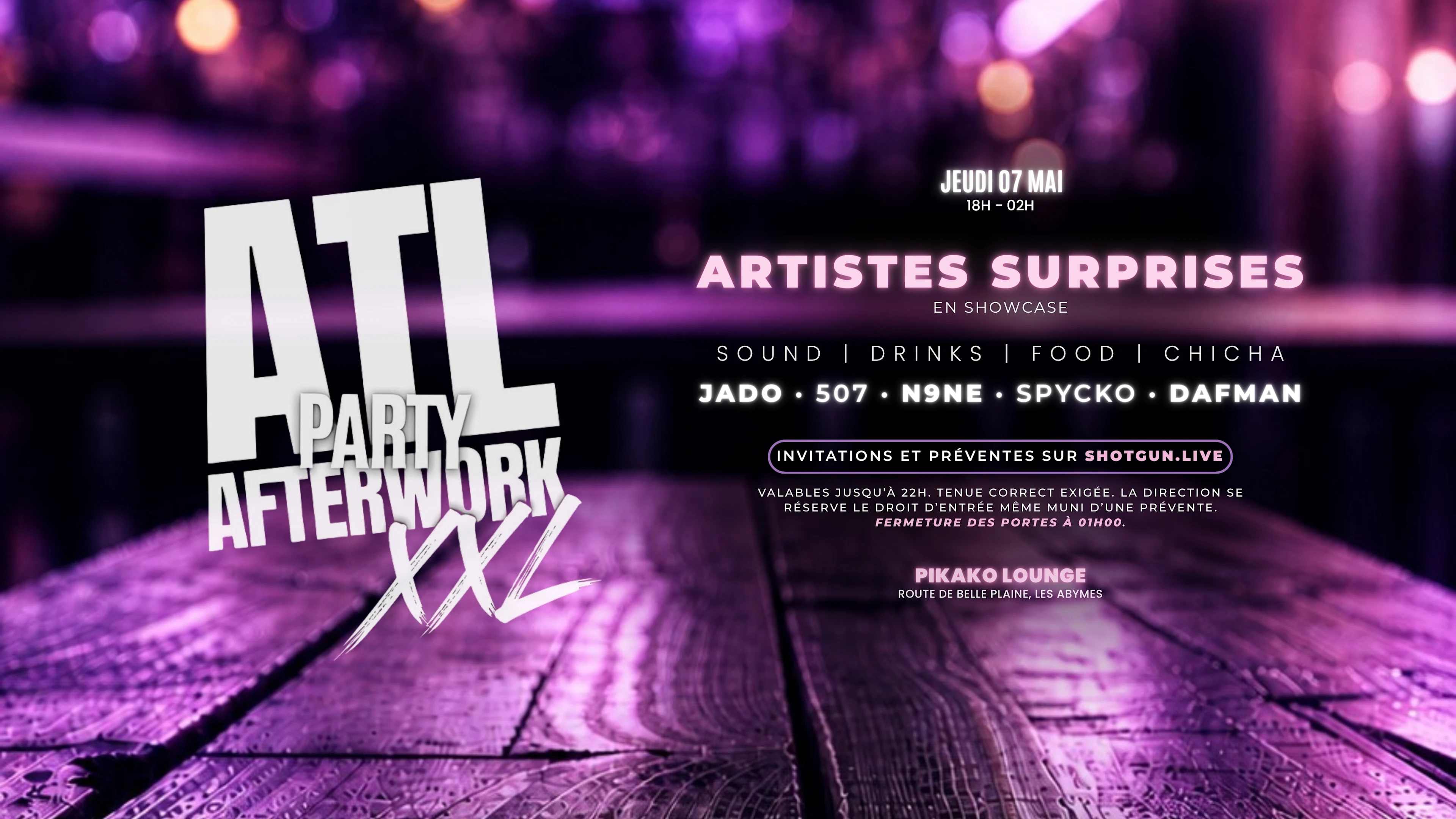 Atl Party Afterwork Xxl 2026