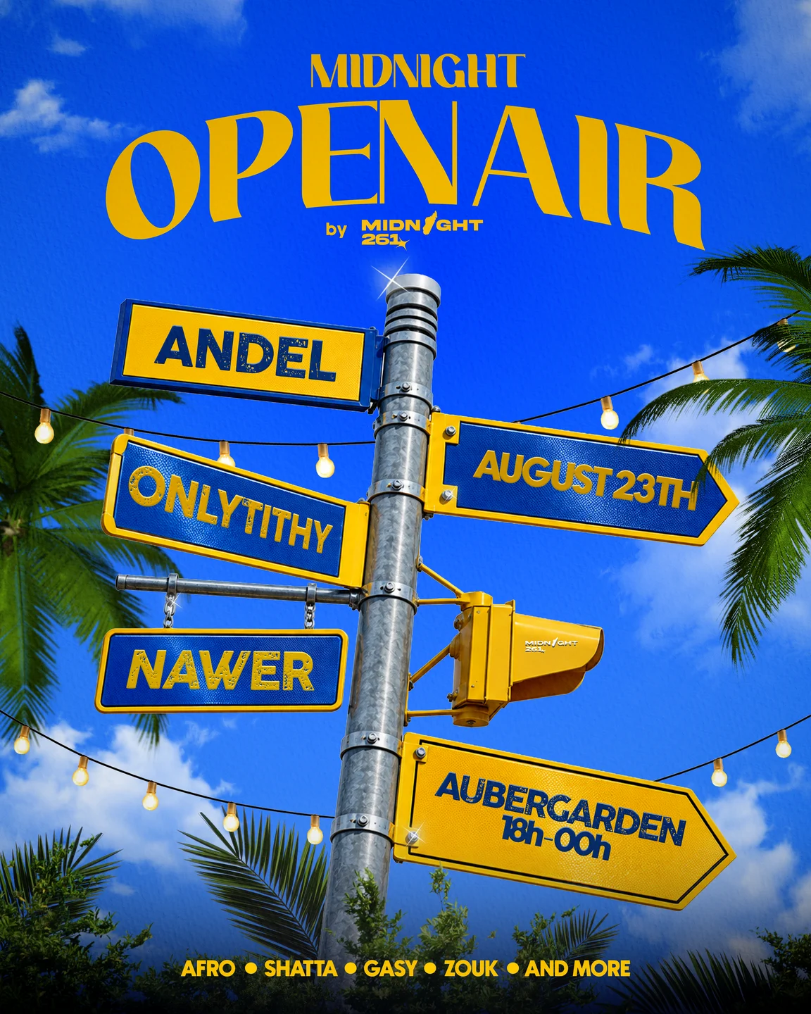 Midnight Open Air | Aubergarden Paris