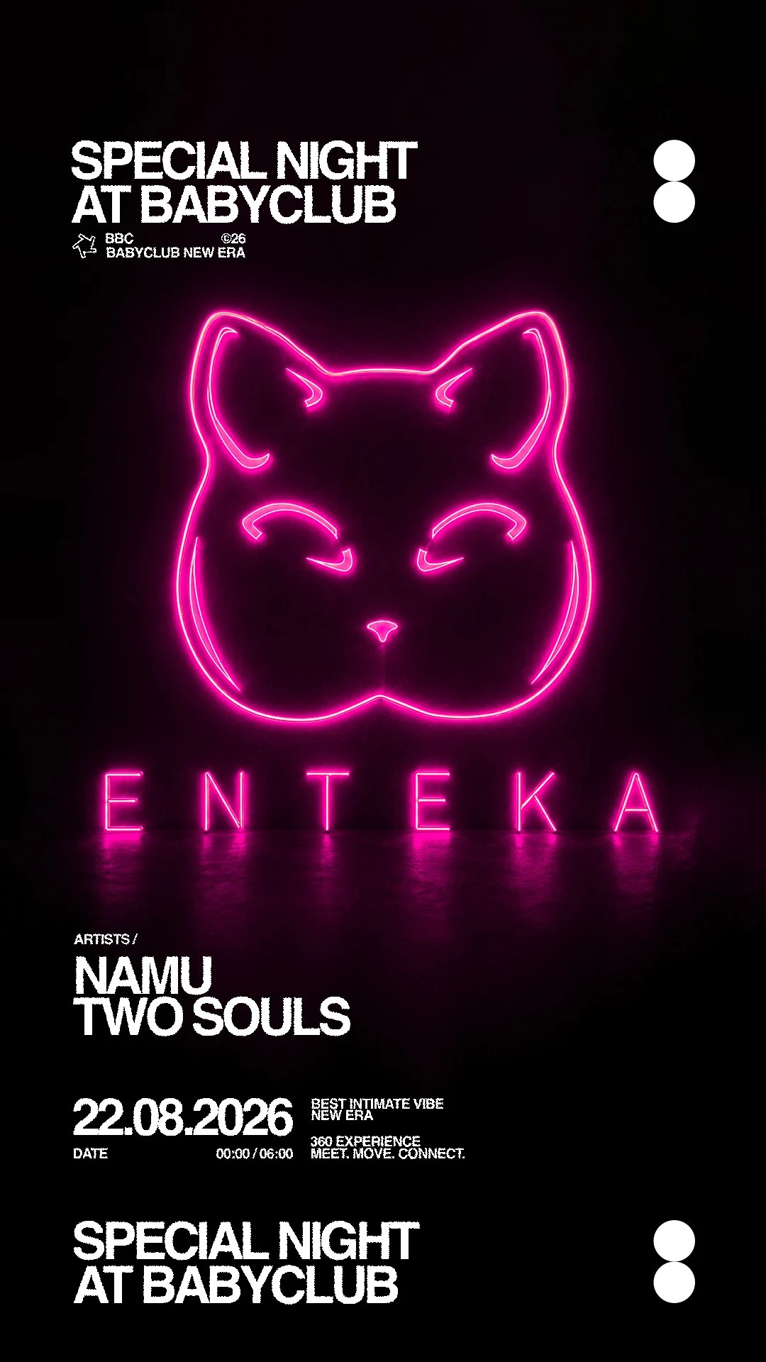 Spécial Night At Baby Club : Enteka - Namu + Two Sous