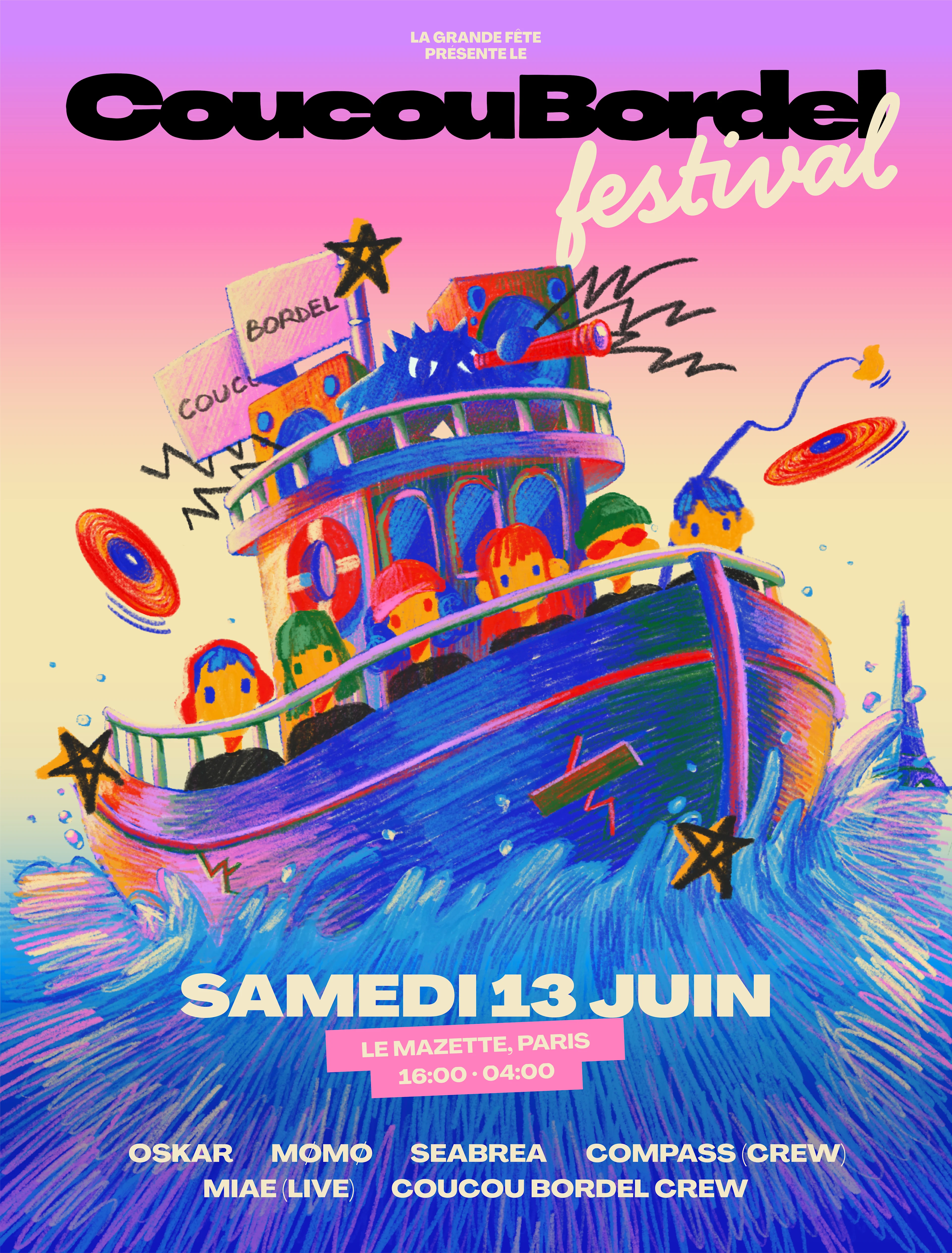 La Grande Fête Présente Le Coucou Bordel Festival