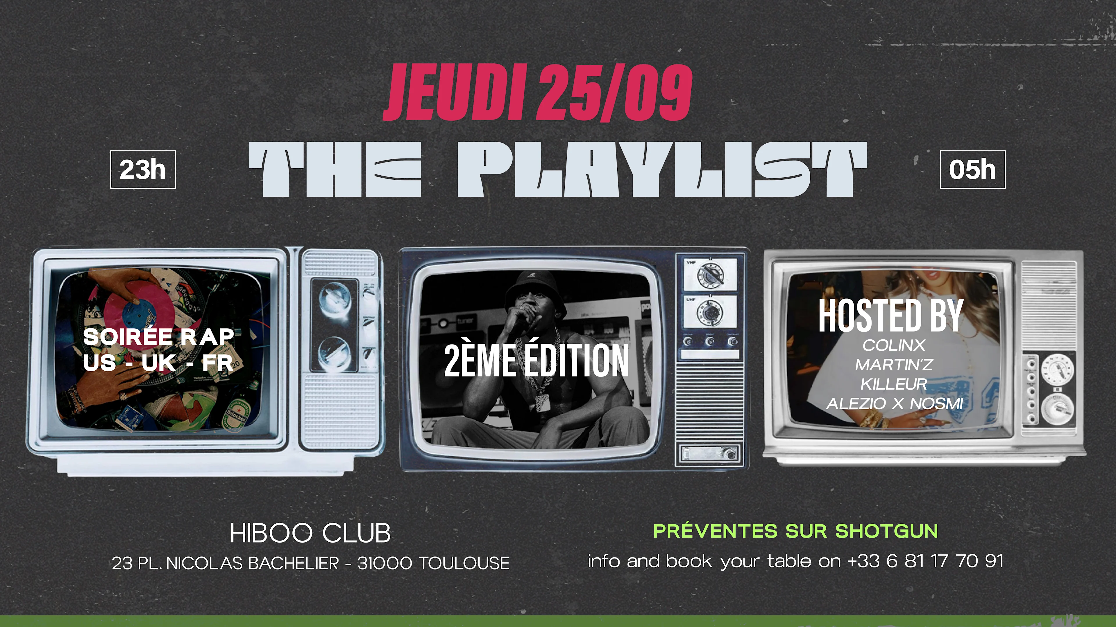The Playlist Edition 2 - Rap Us/Uk/Fr