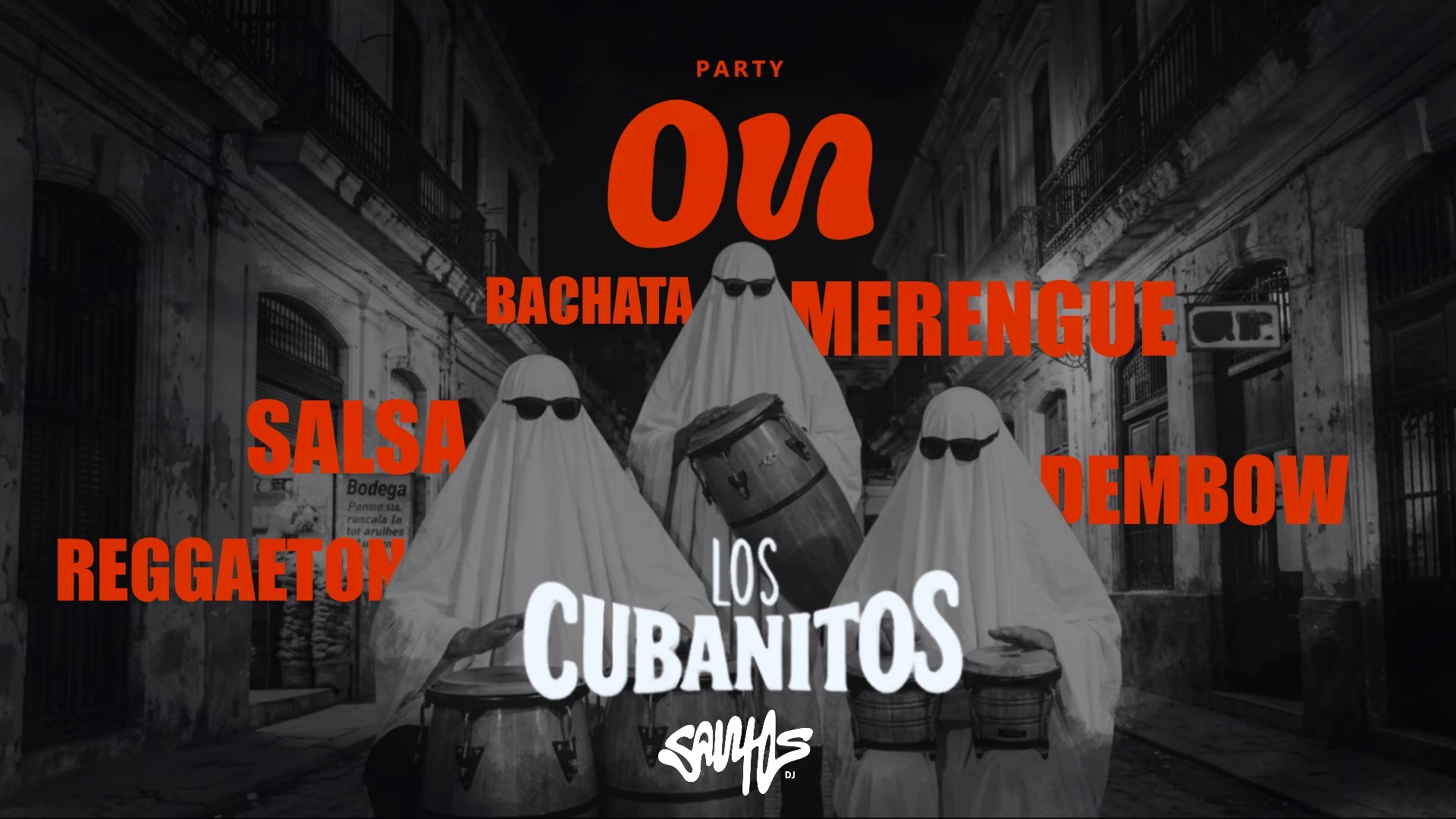Halloween Party On - Reggaeton - Salsa - Bachata - Merengue