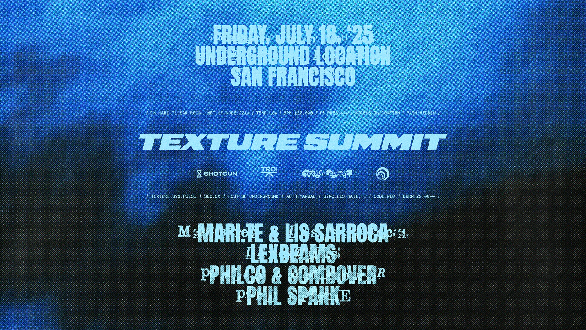 Texture Summit Pres. Mari.Te & Lis Sarroca