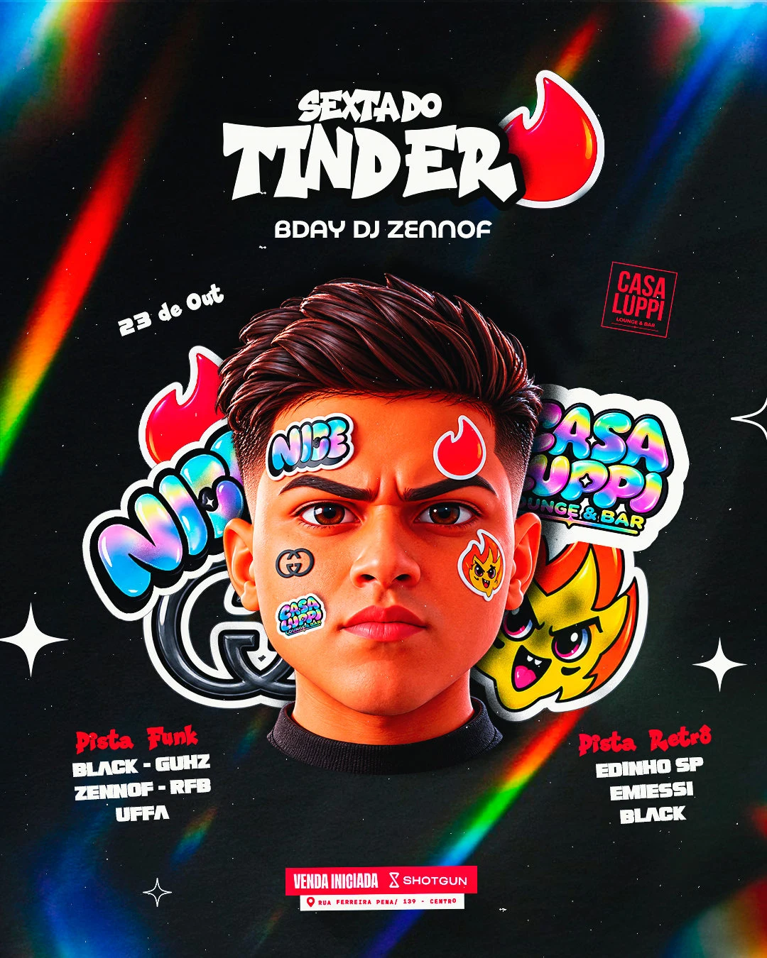 Sexta Do Tinder - B’Day Zennof