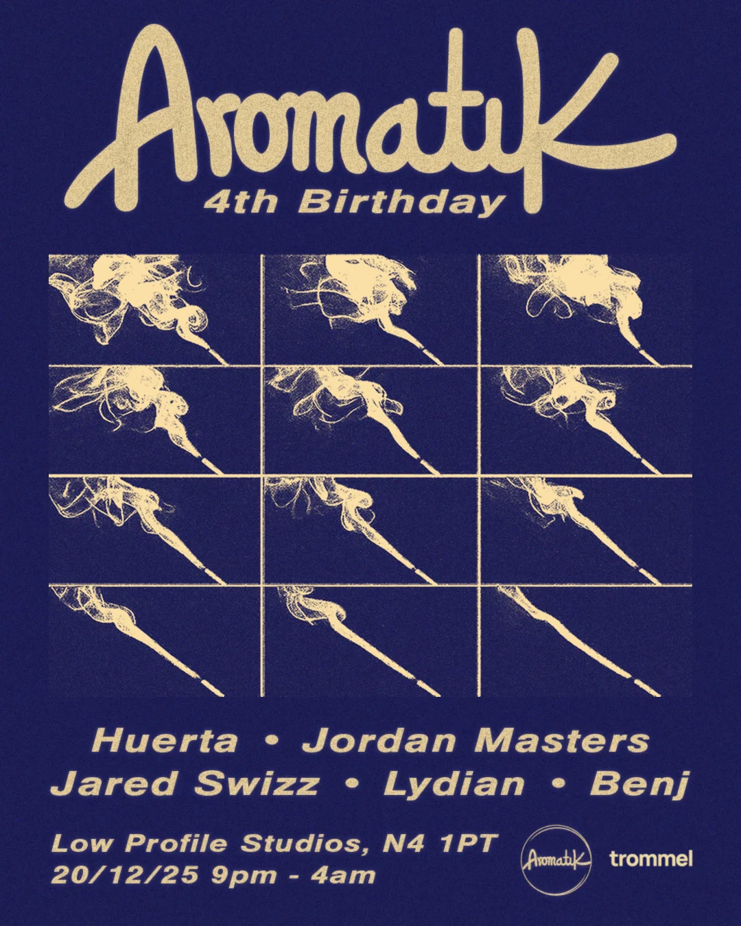 Aromatik 4th Birthday W/ Huerta
