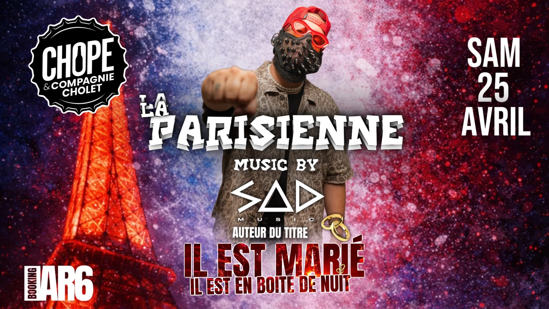 La Parisienne-La Soirée À Ne Surtout Pas Rater!