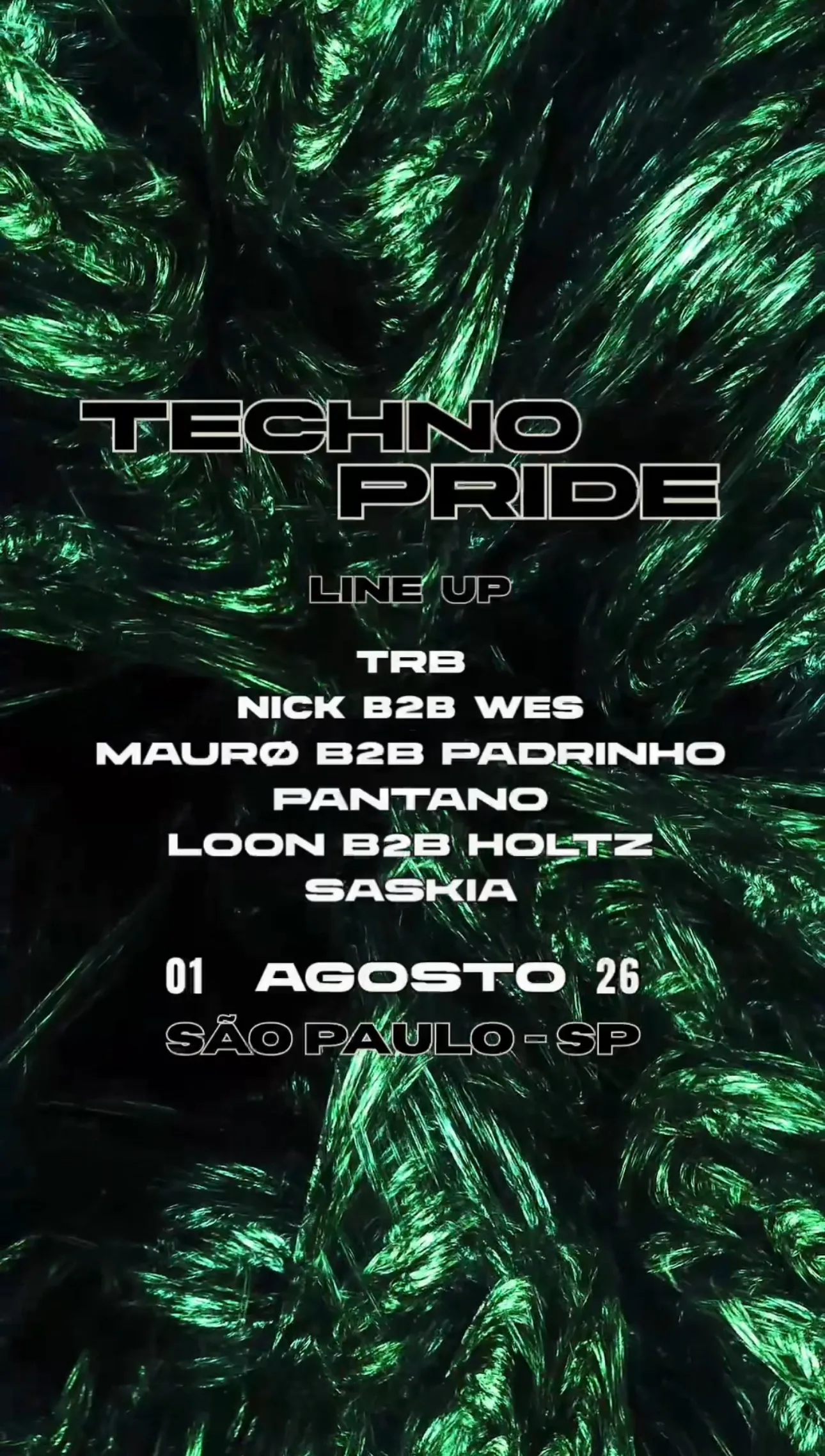 Technopride 22ys Bday! - Crono Club (Centro Histórico De Sp)