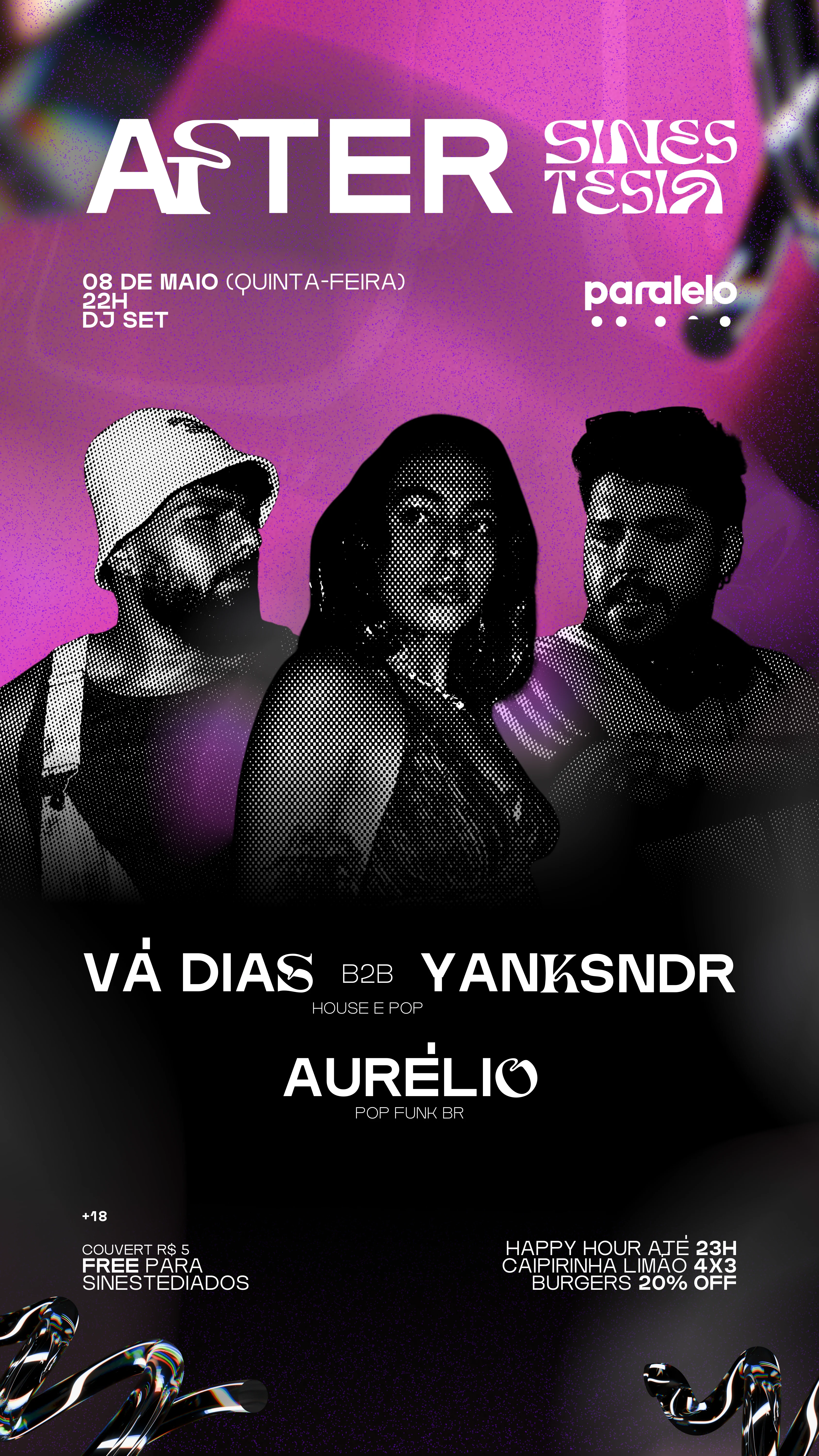 After Sinestesia - Paralelo Pub