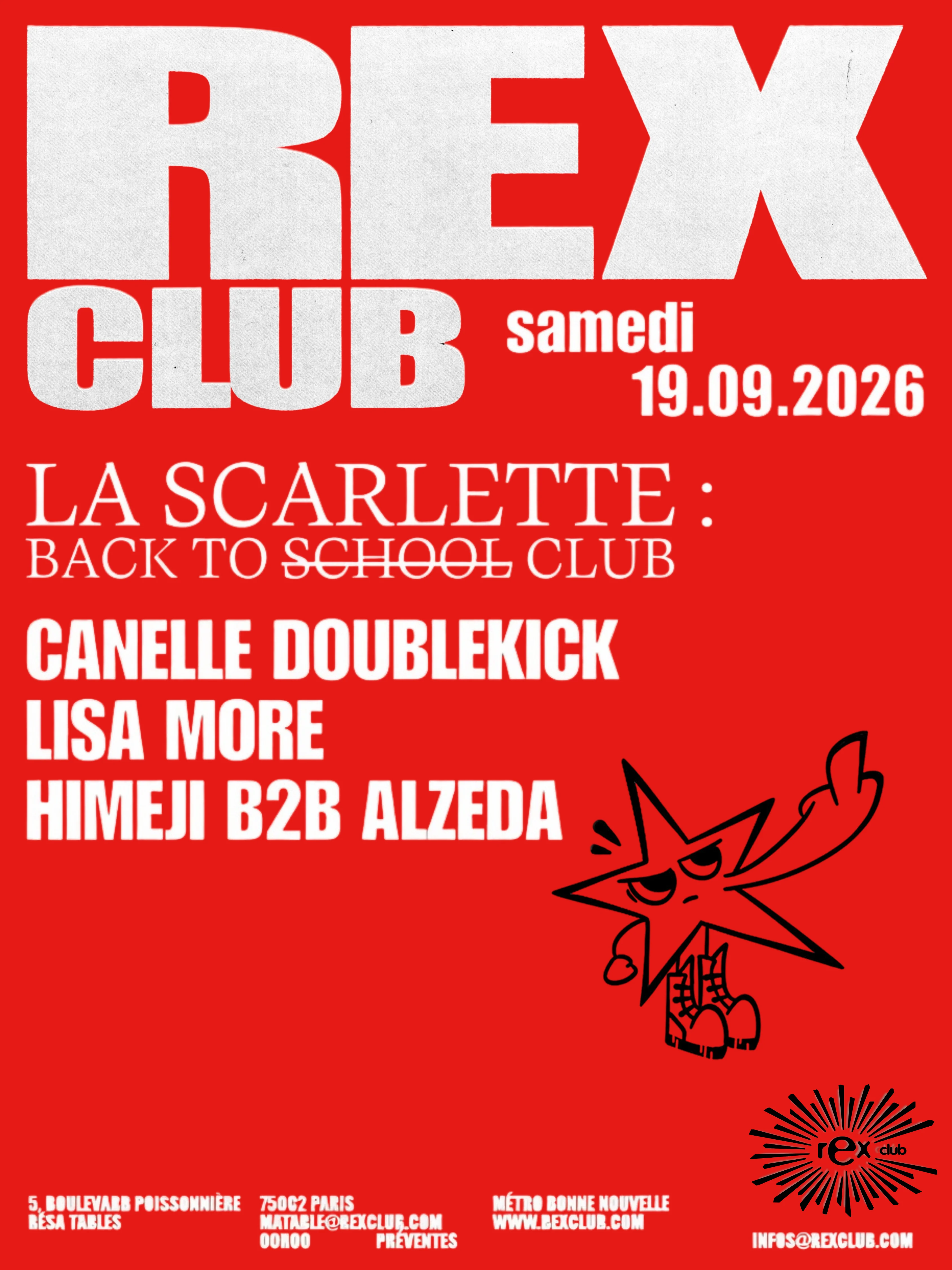 La Scarlette - Back To Club: Canelle Doublekick & More