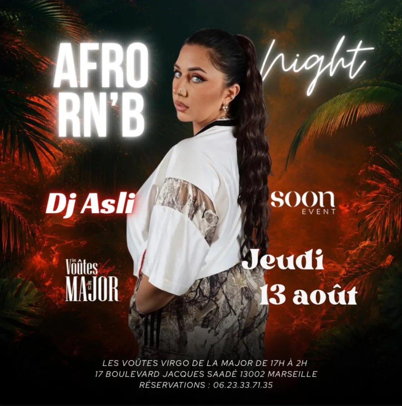 Afro & Rn’B Party - Dj Asli X Dj Slh