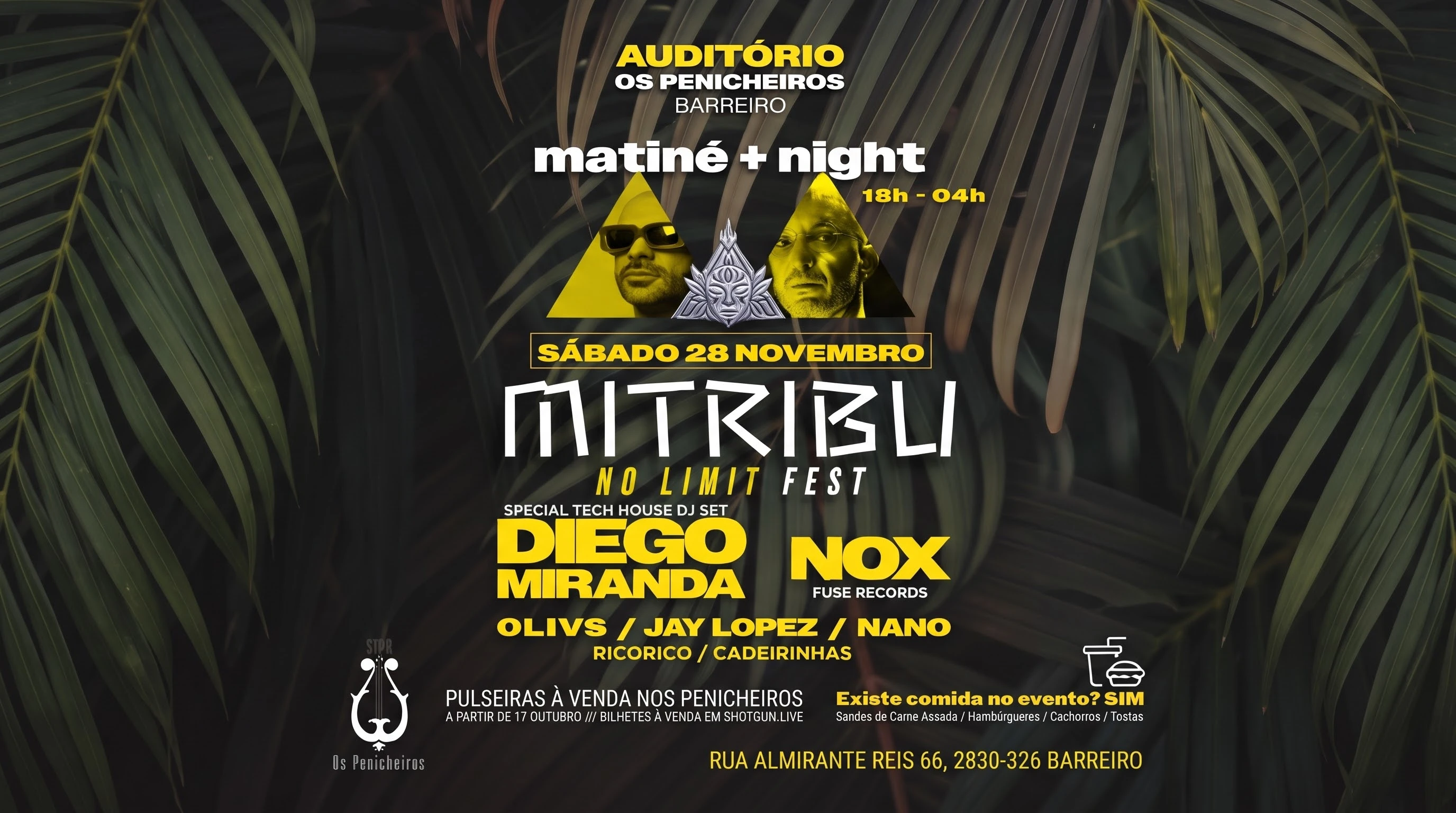 Mitribu No Limit Fest C/ Diego Miranda + Nox @ Barreiro