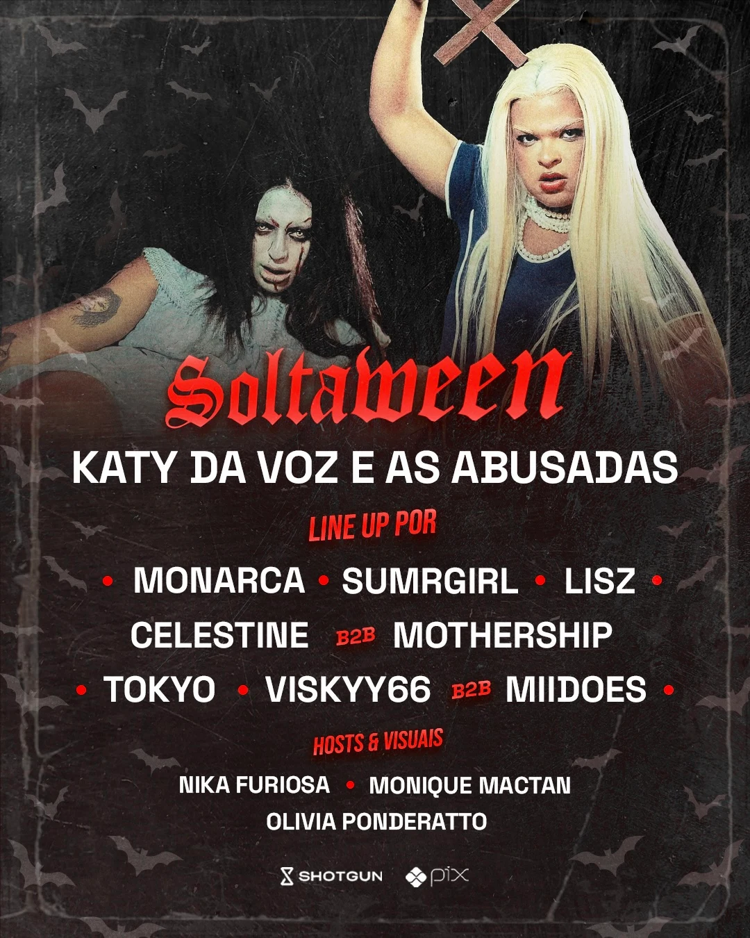 Soltaween Com Katy Da Voz E As Abusadas