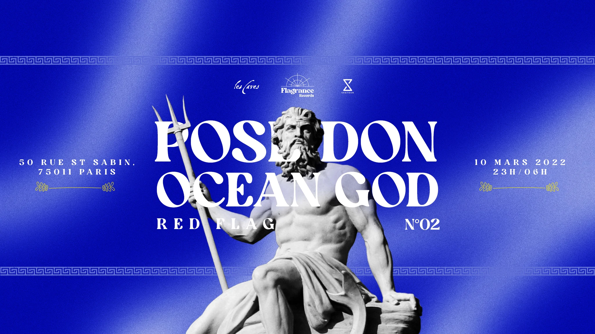 Red Flag #02 - Poseidon - Ocean God