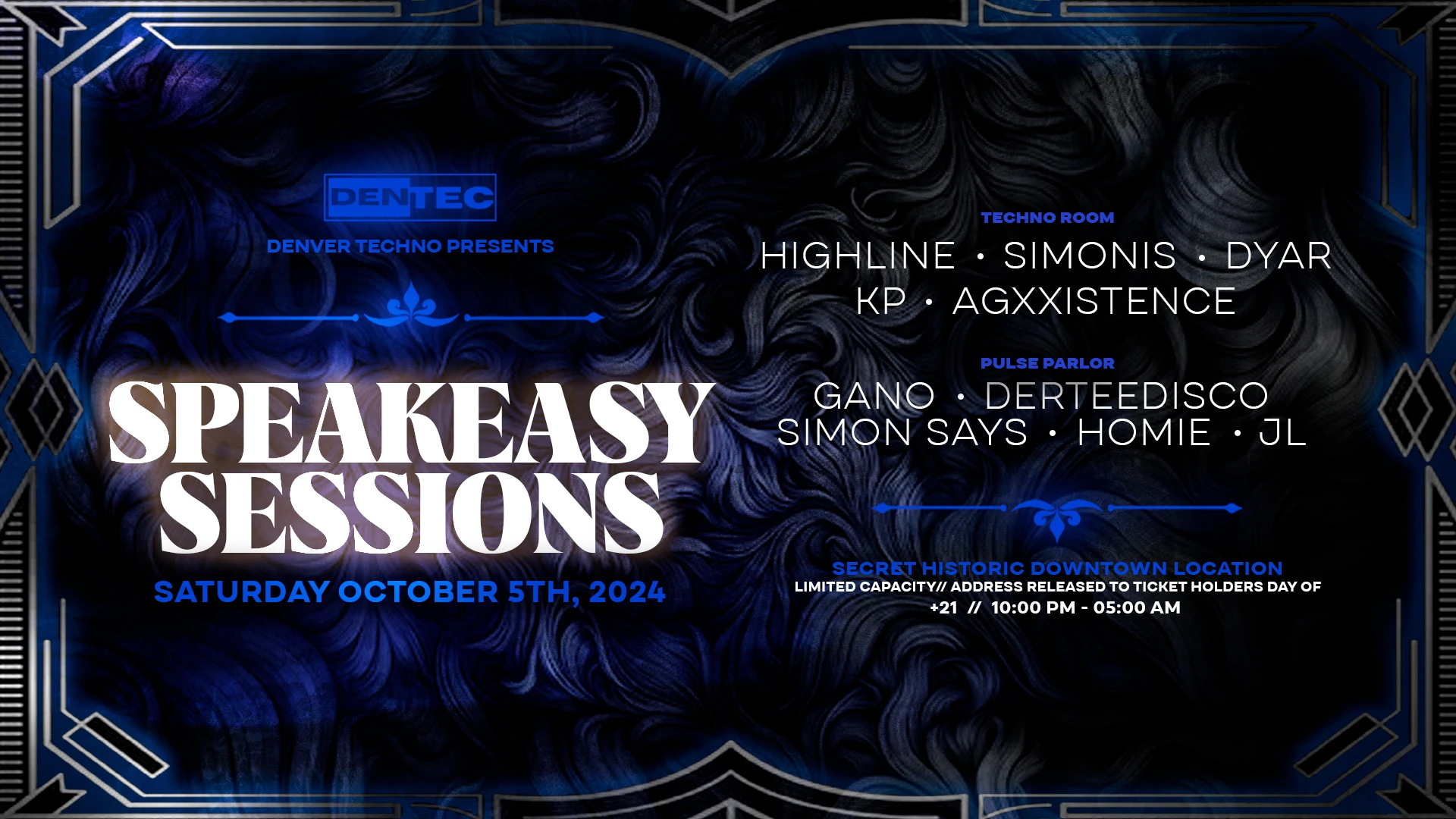 Denver Techno Presents: Speakeasy Sessions Vol.7