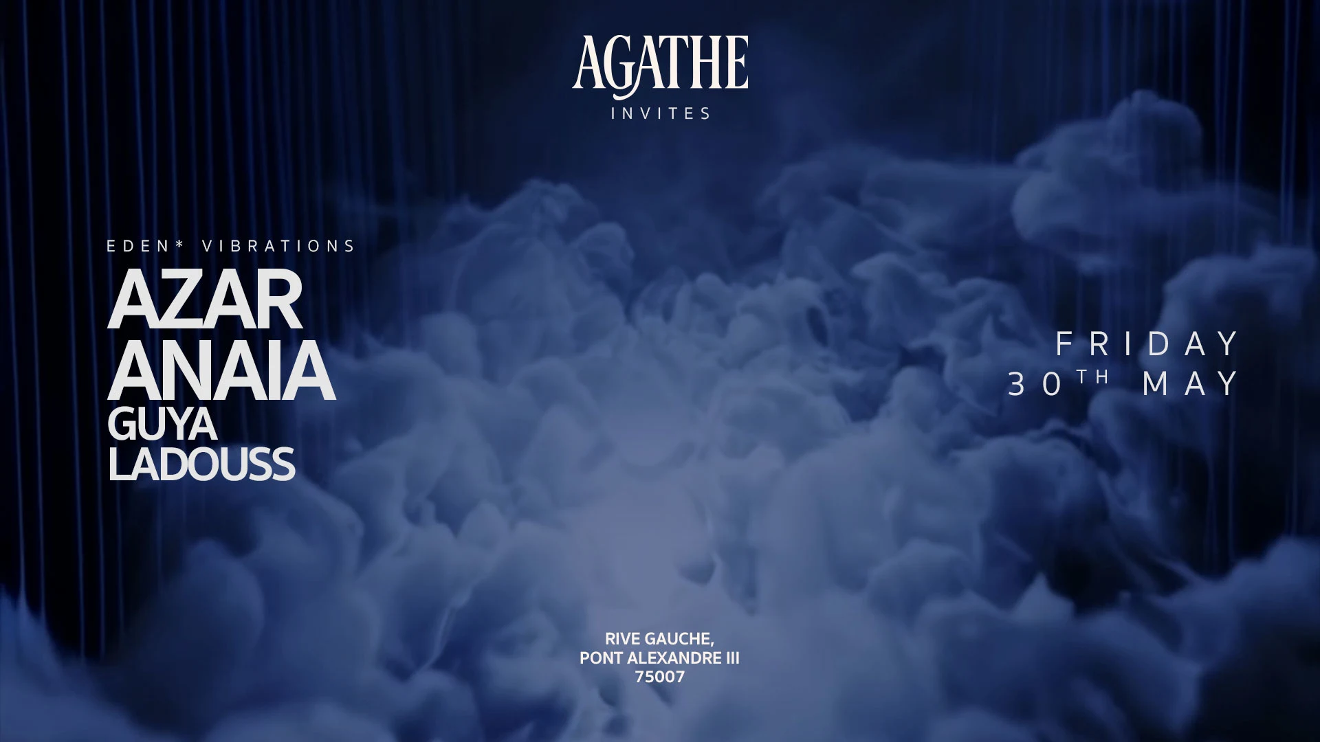 Agathe Club - Vendredi 30 Mai