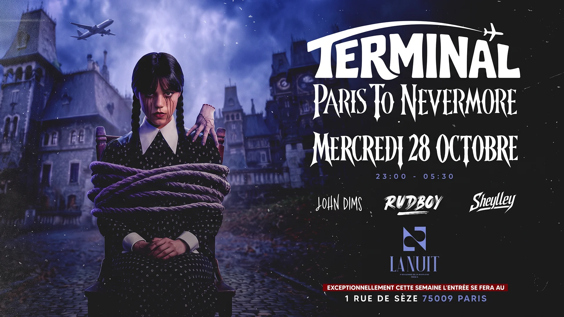 Terminal - Paris To Nevermore #Halloween - Mercredi28octobre