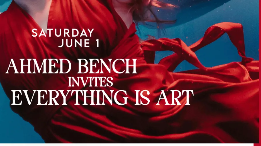 Alma Club Invites Ahmed Bench & Everything Is Art