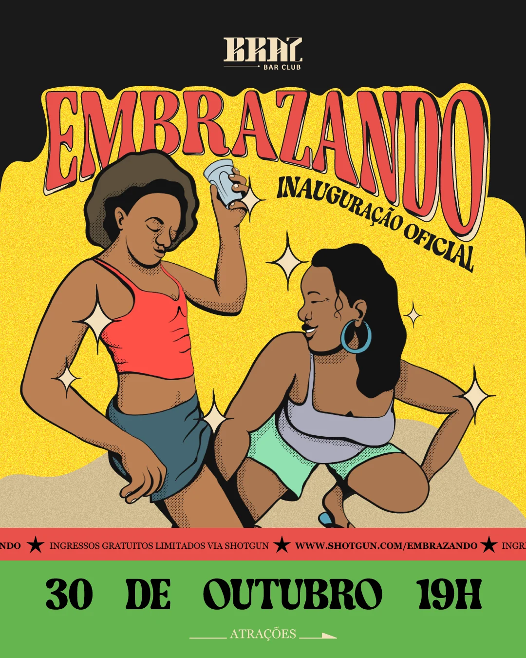 Embrazando Inauguração