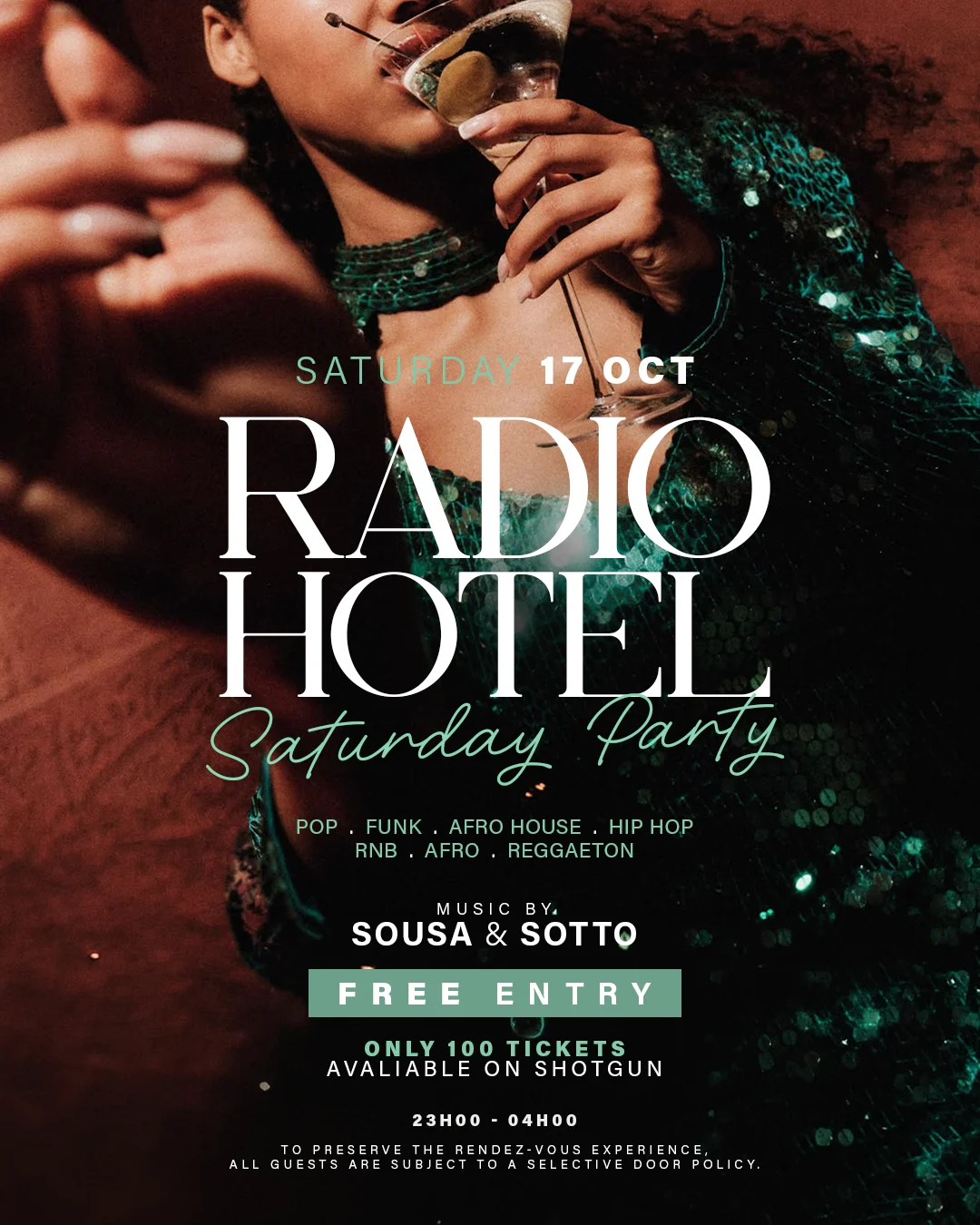 Saturday Radio Hotel Party
