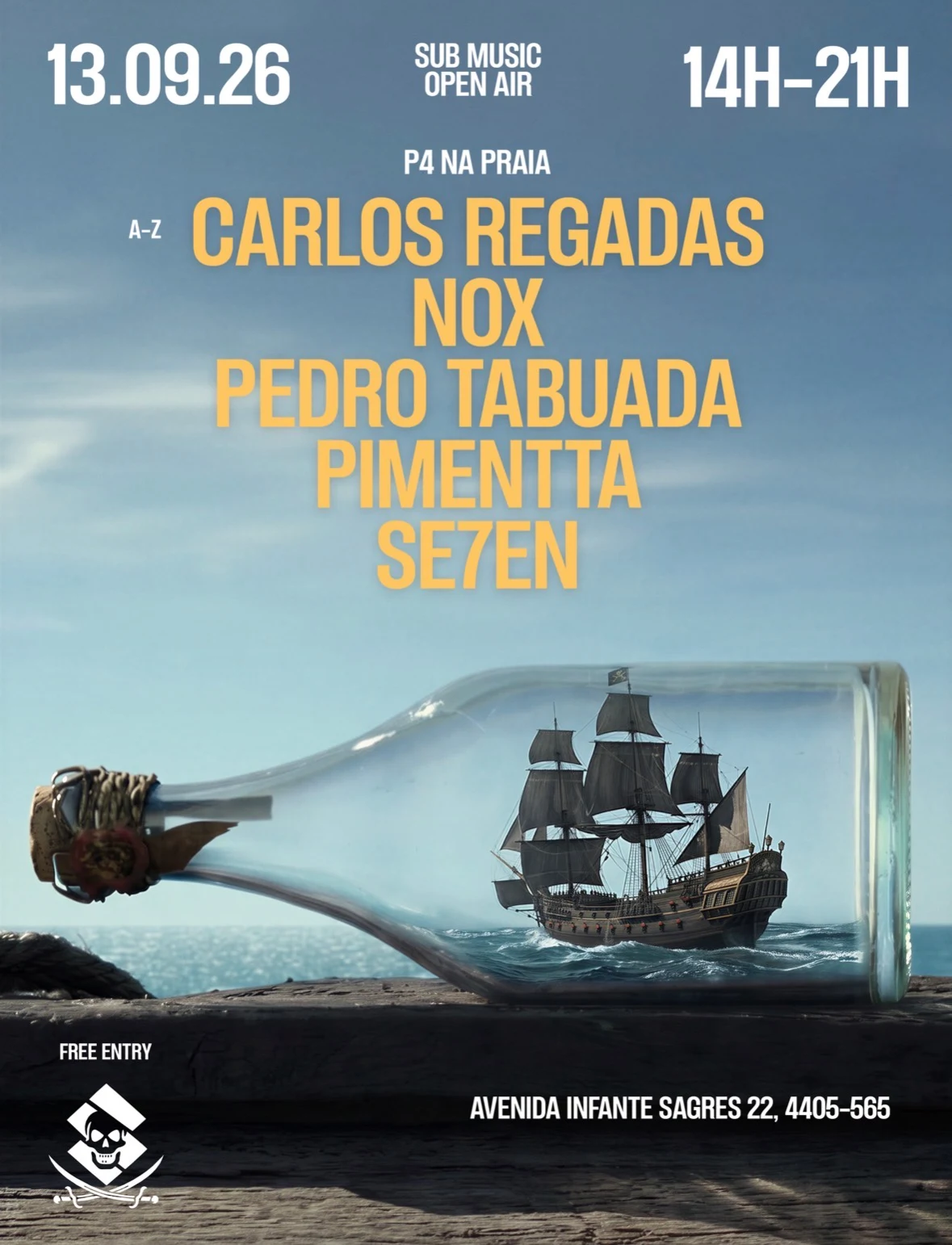 Sub Open Air  - P4 Na Praia ;