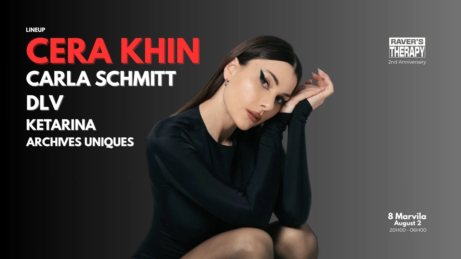Raver's Therapy: 2nd Anniversary W/ Cera Khin