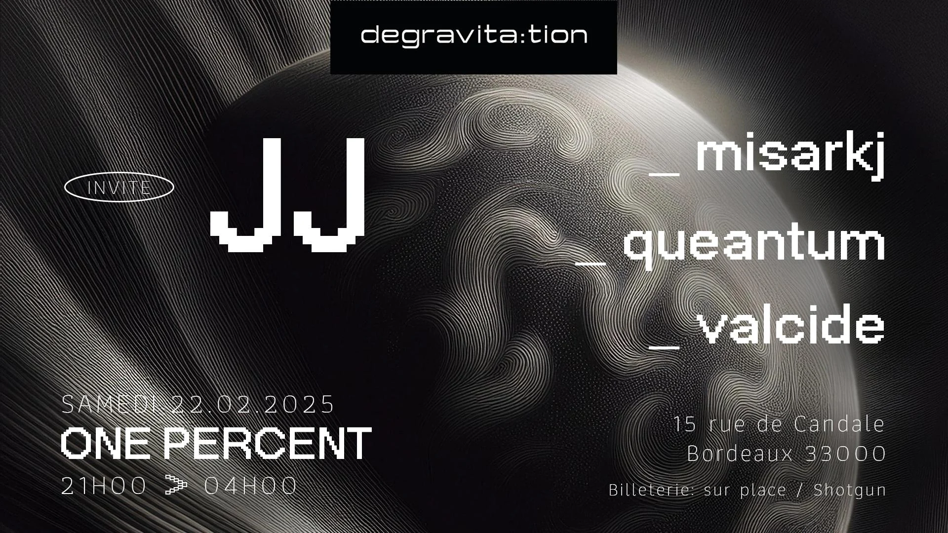 Degravita:Tion Invite • Jj • One Percent