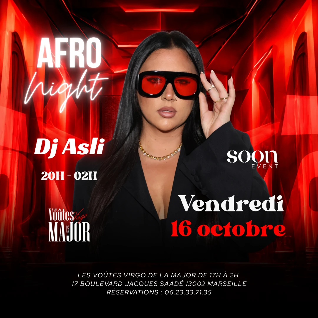 Afro Night - Dj Asli - Entrée Gratuite
