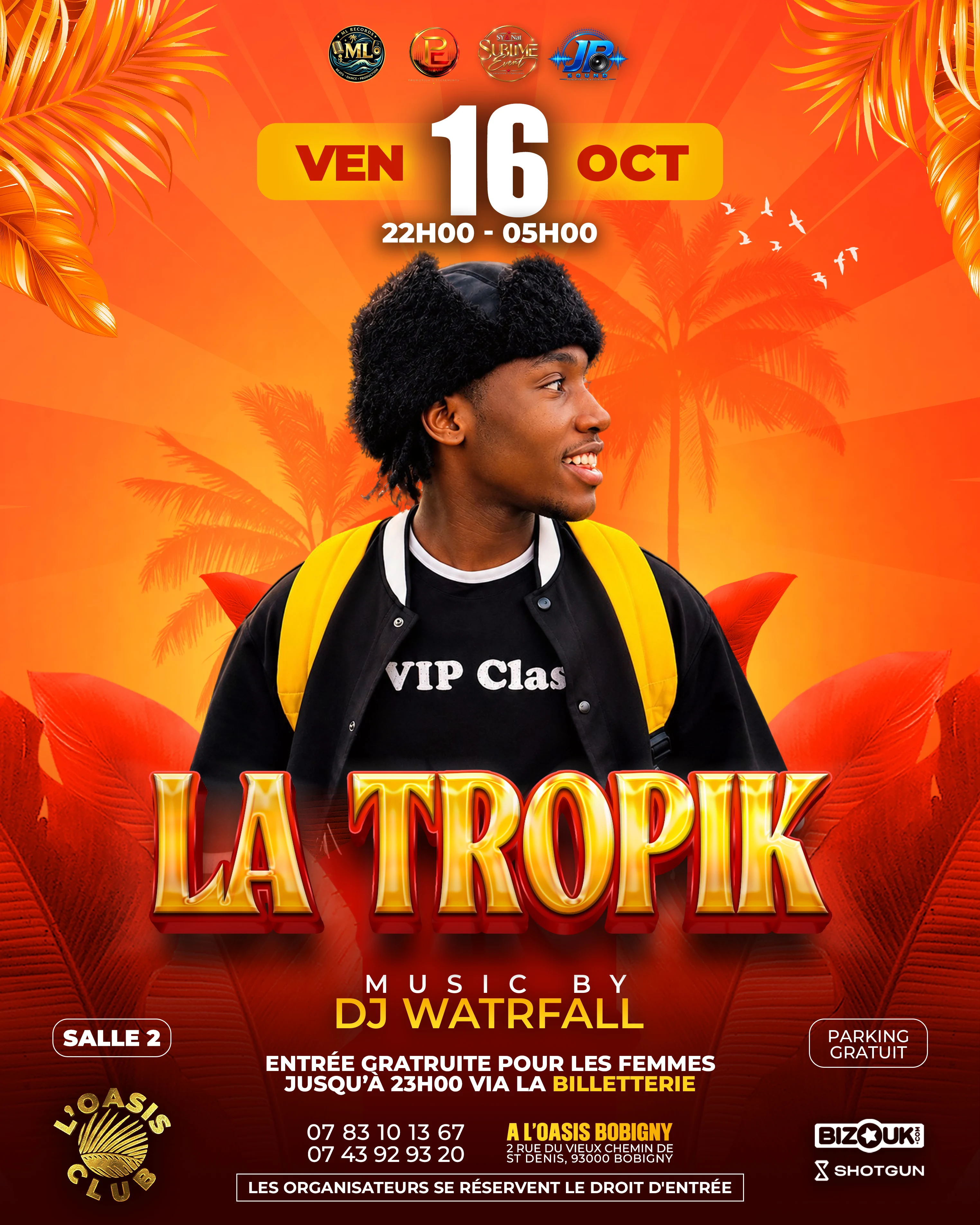 🌴🔥 La Tropik — L’Oasis Bobigny 🔥🌴