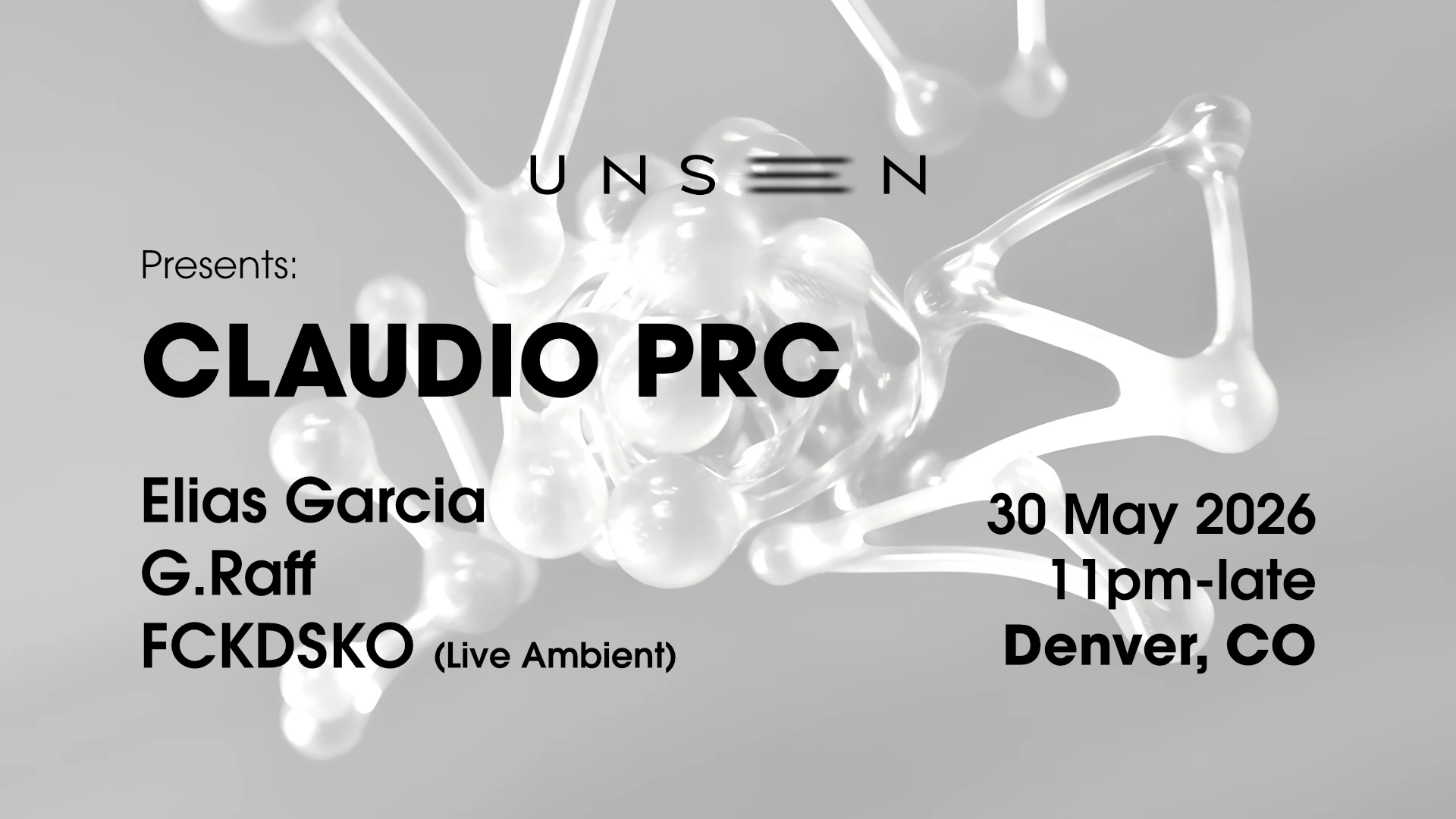 Unseen Presents: Claudio Prc
