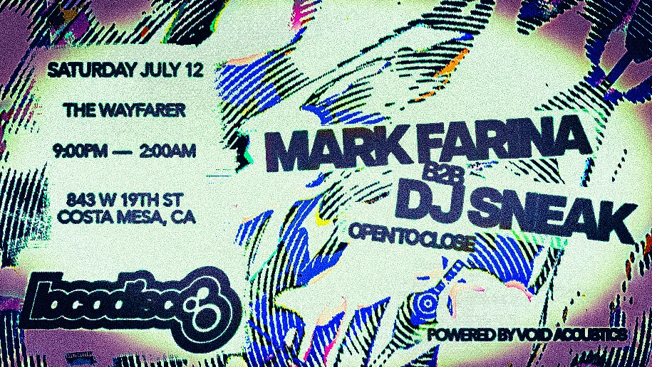 Mark Farina B2b Dj Sneak (Open To Close)